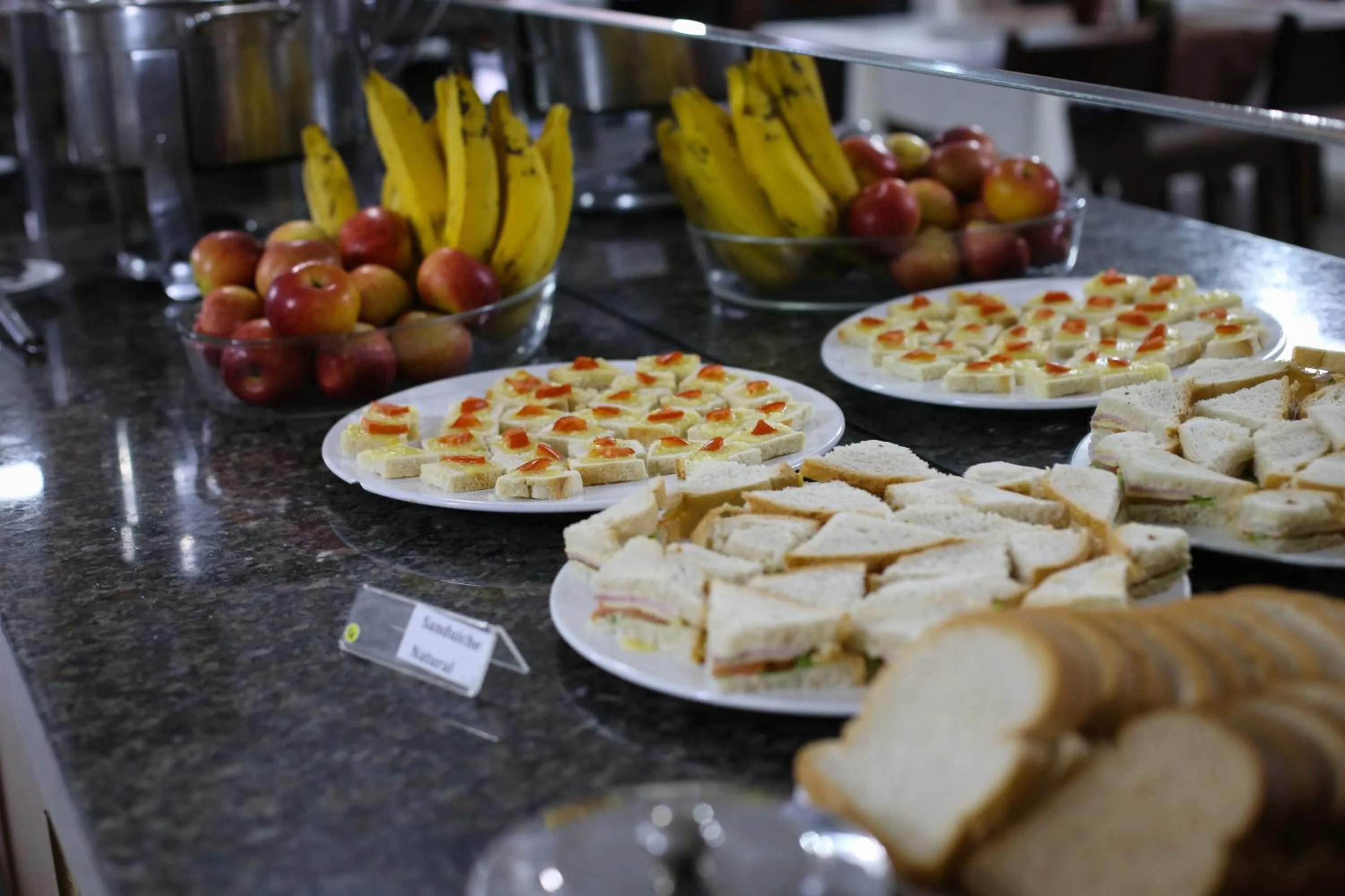 Buffet breakfast in Golden Ville Hotel