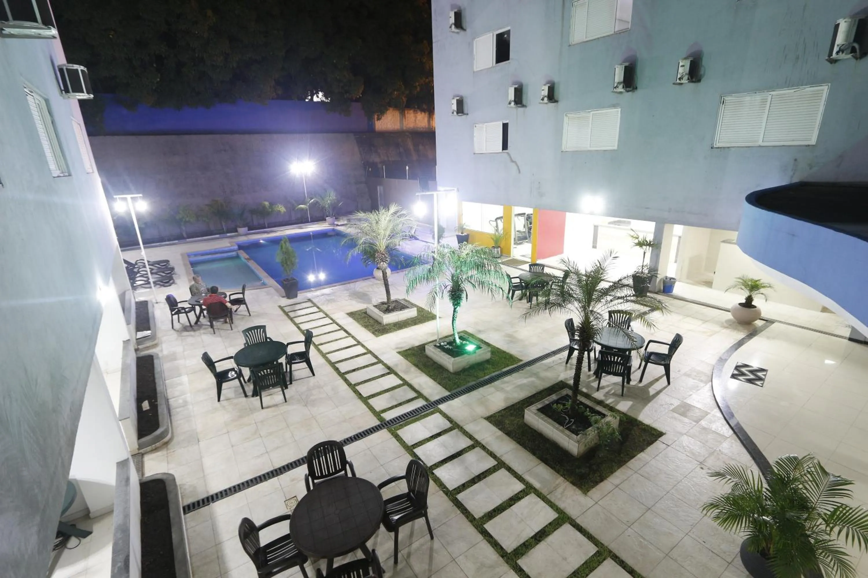 Night in Golden Ville Hotel