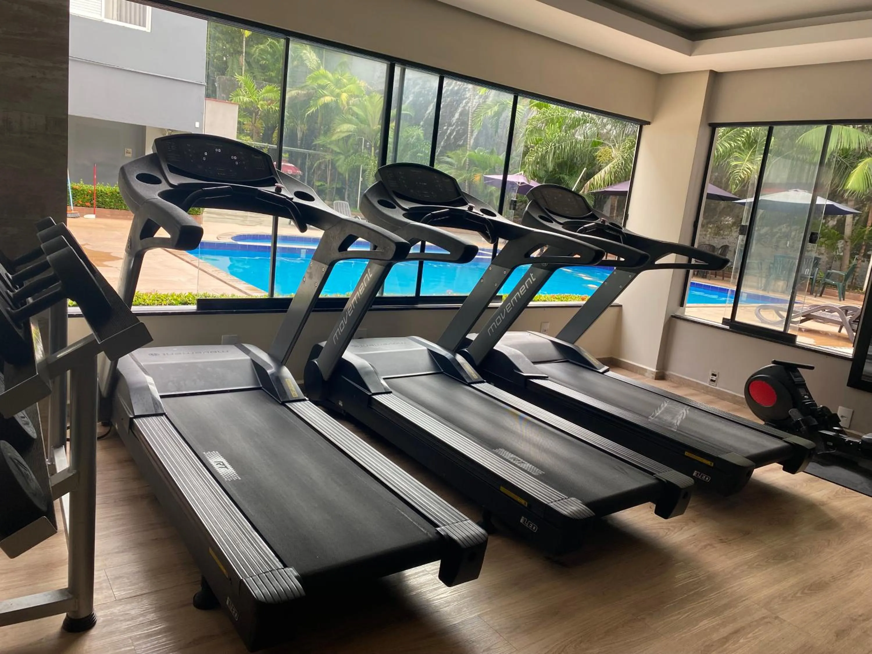 Fitness centre/facilities in Golden Ville Hotel