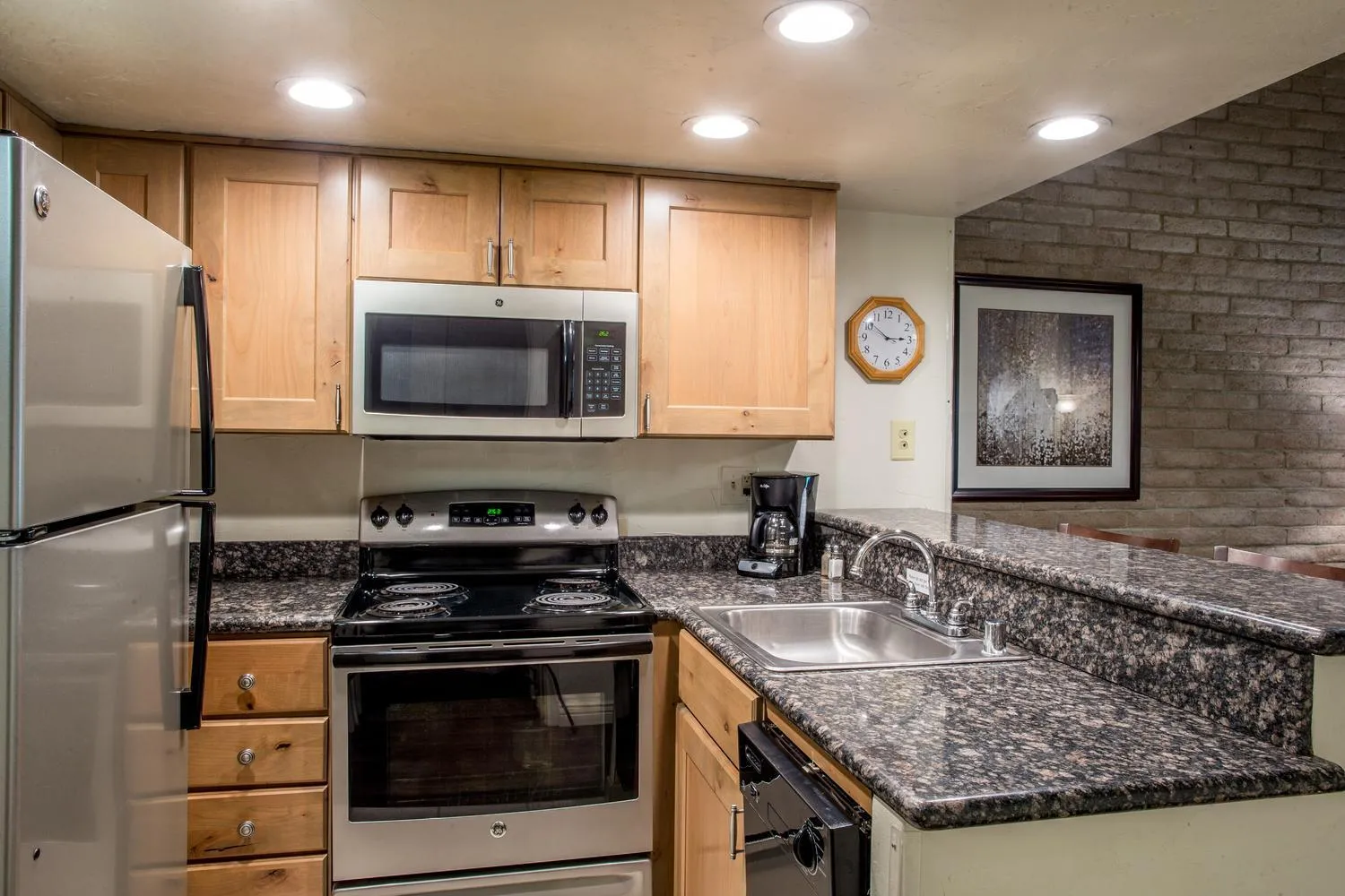 Kitchen or kitchenette in Sandstone Creek Club Condominiums