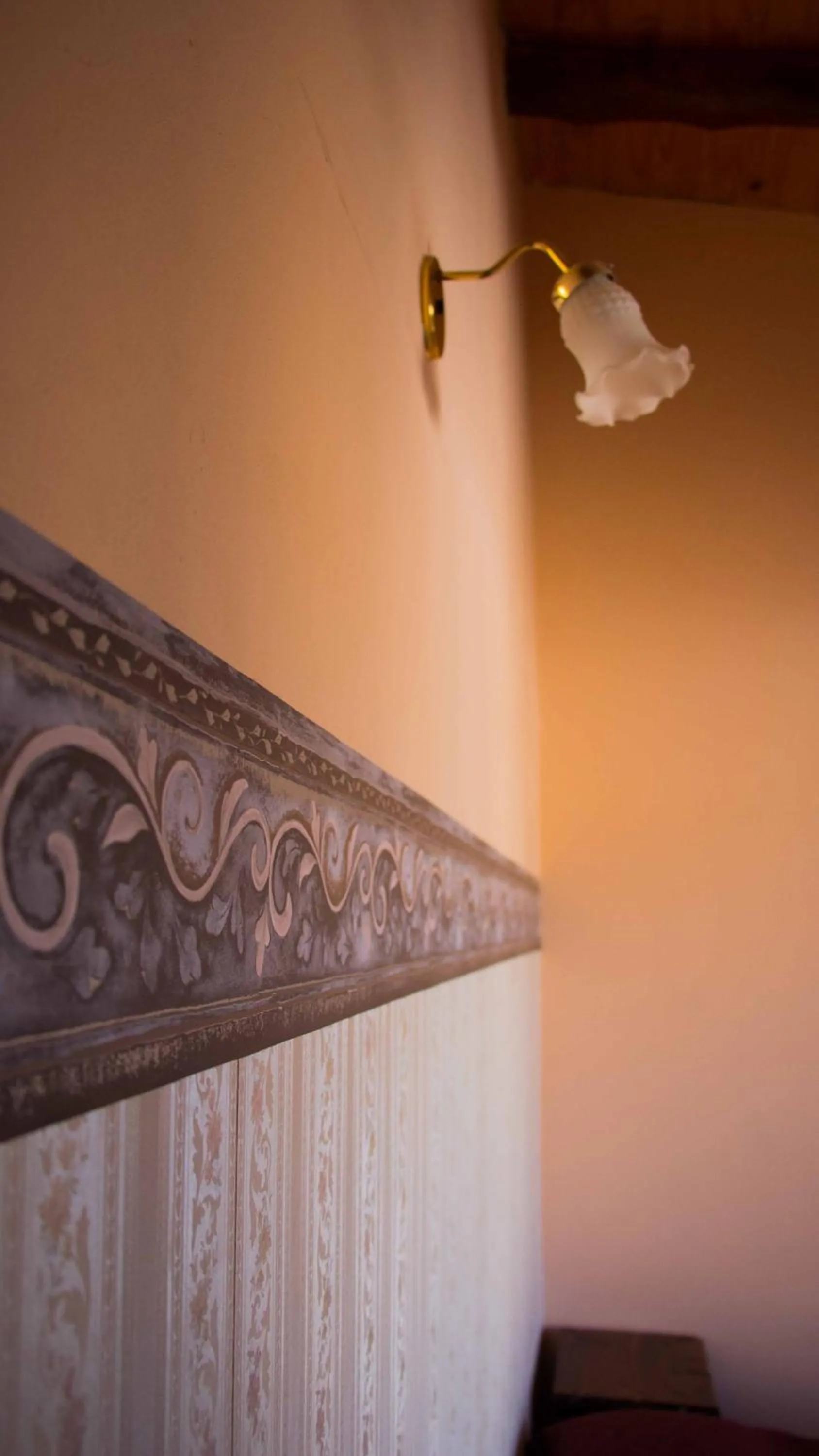 Decorative detail, Bed in Divina Presencia