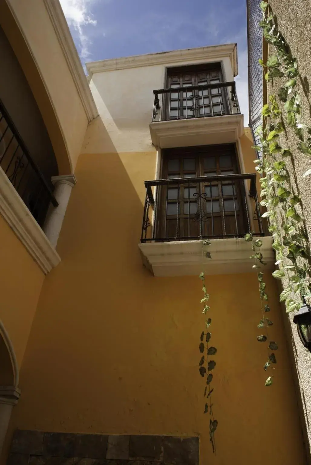 Patio in Maya Campeche Hotel Patio in Maya Campeche Hotel