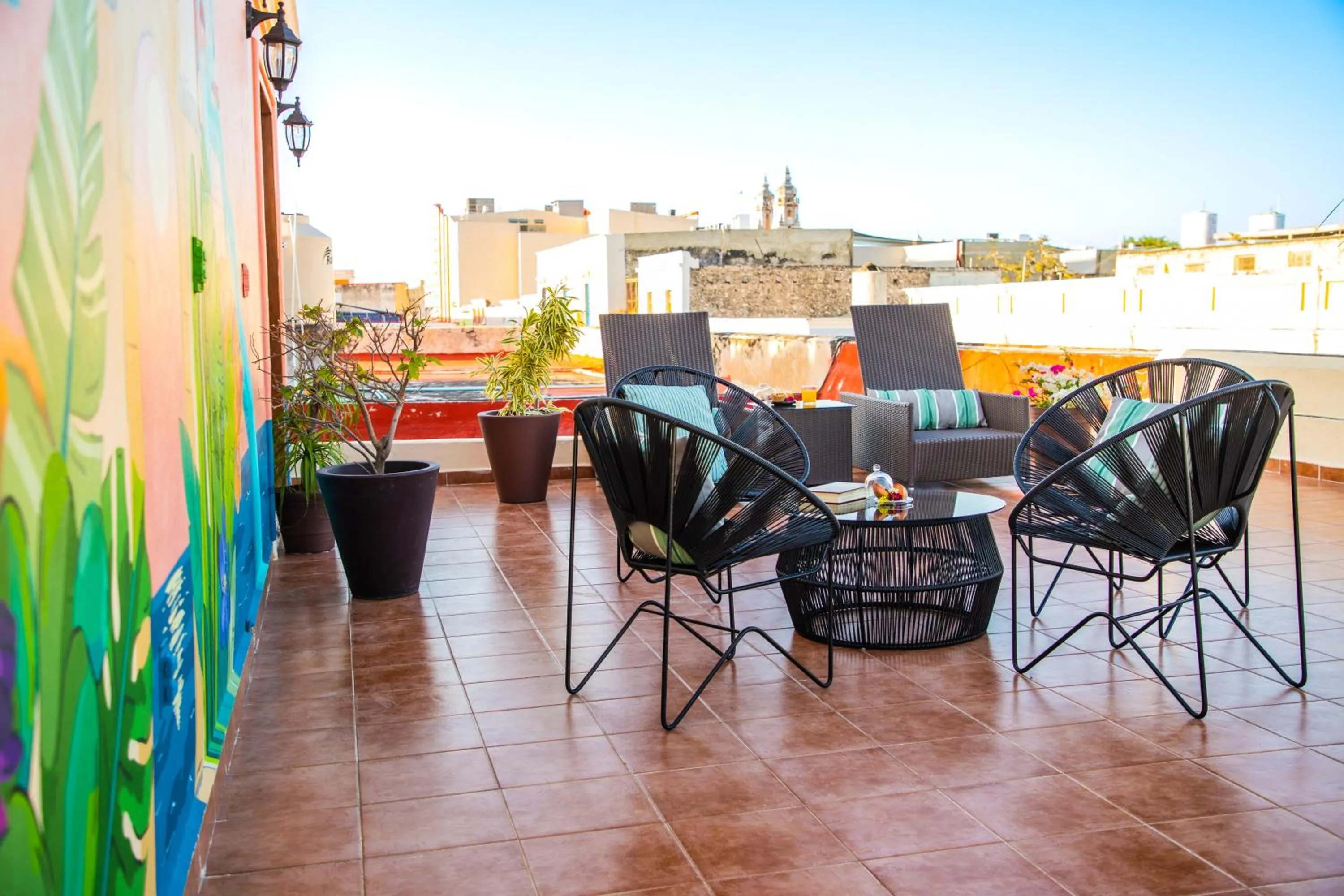 Balcony/Terrace in Maya Campeche Hotel