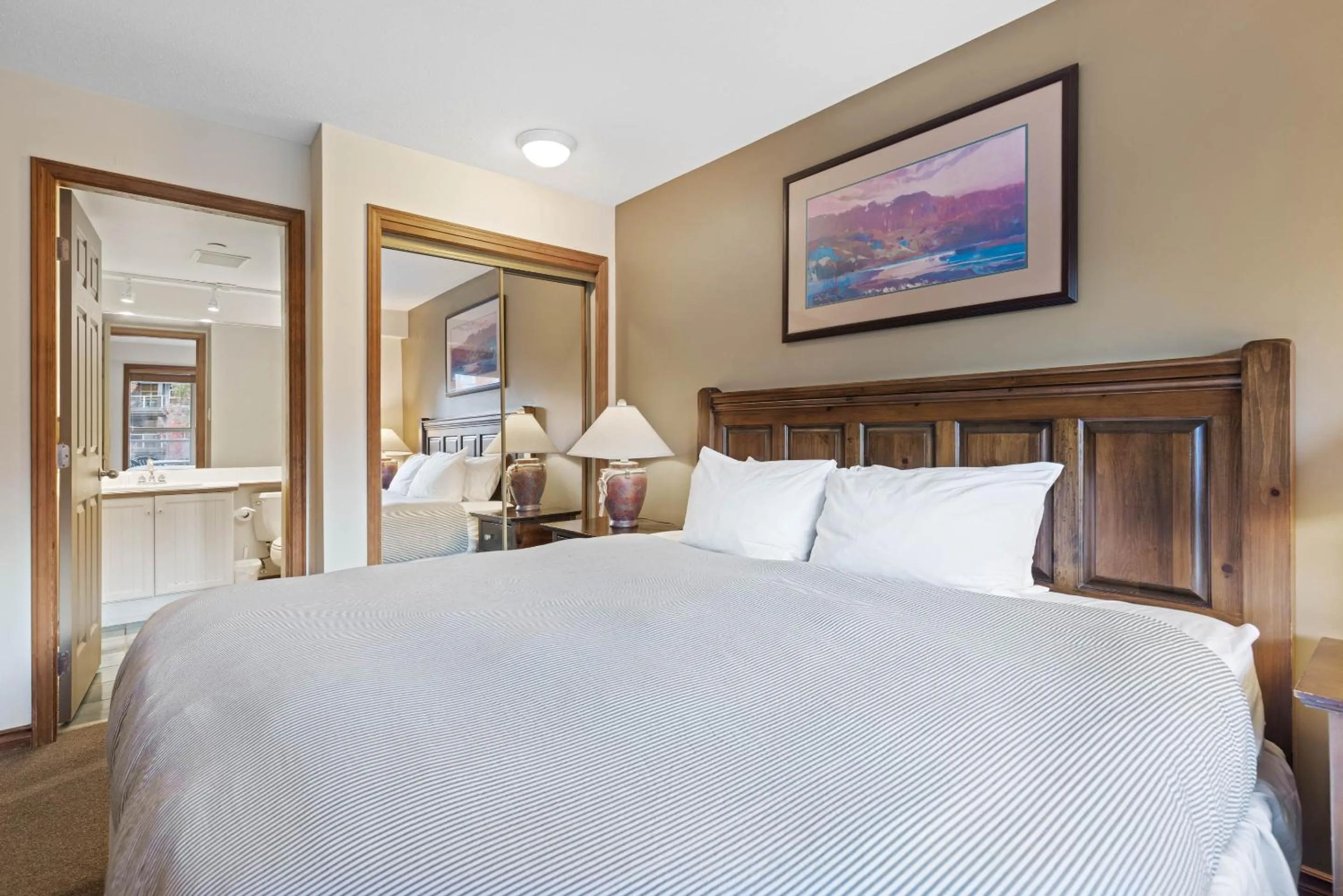 Bed in The Aspens by Whistler Premier