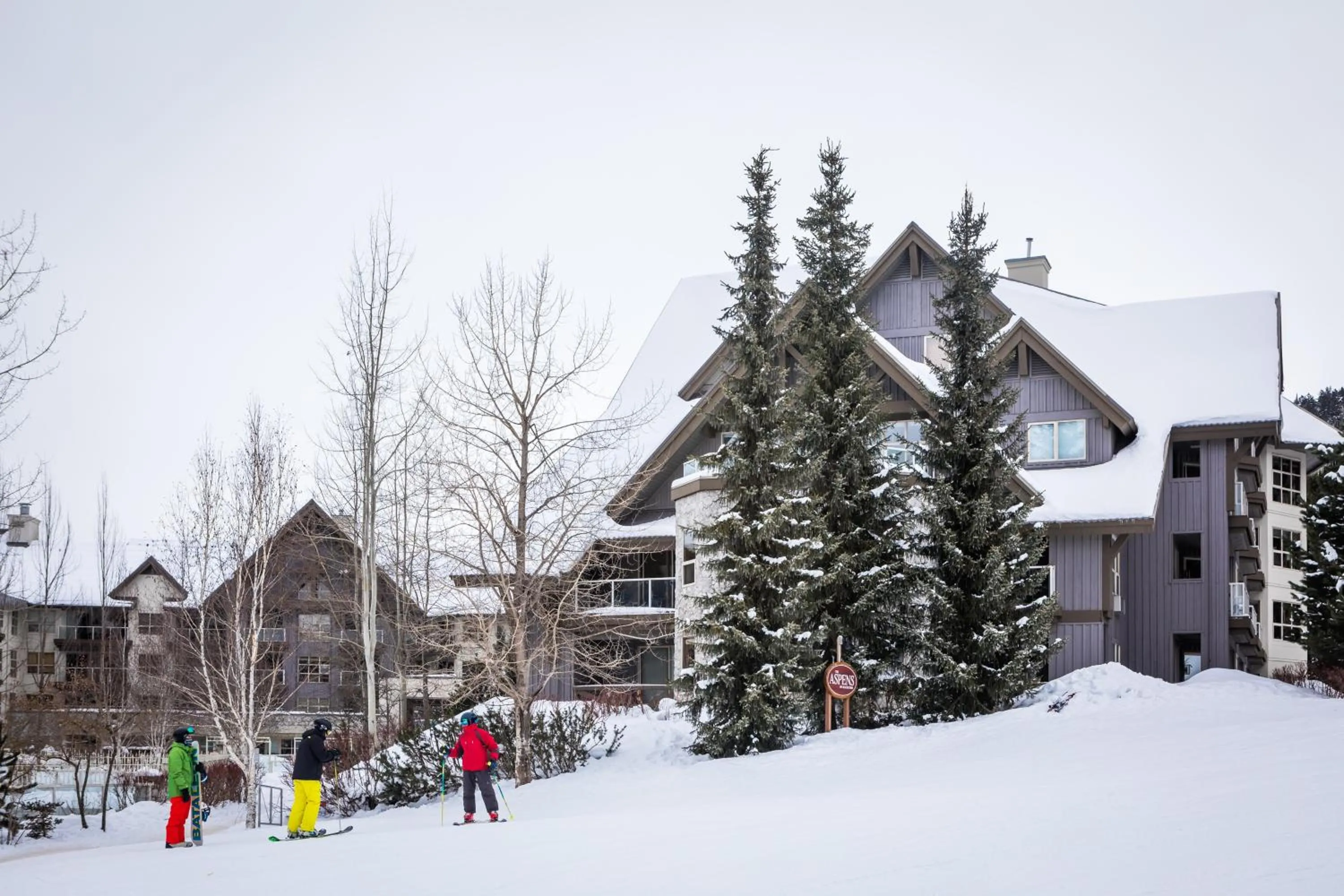 Skiing in The Aspens by Whistler Premier
