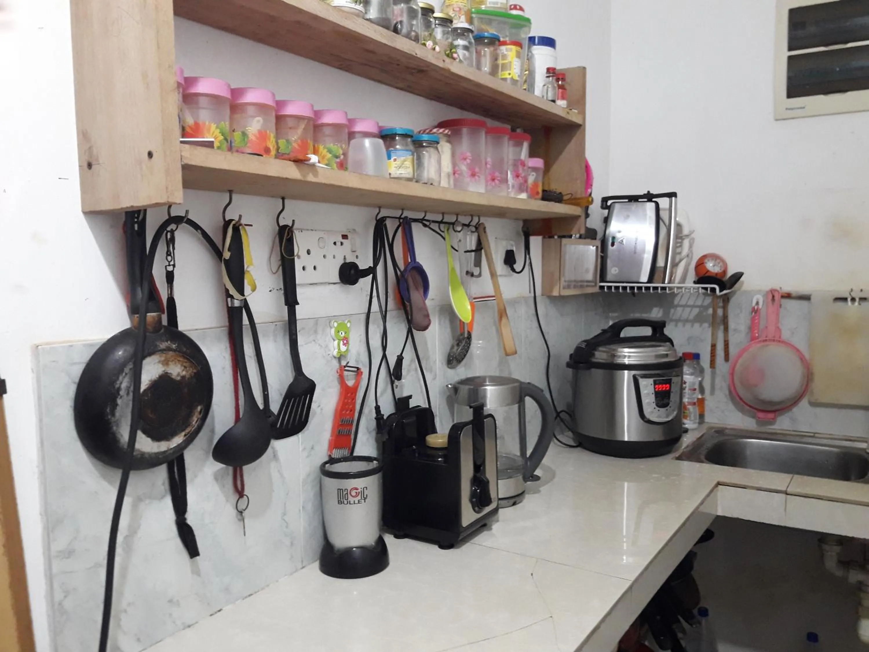 kitchen in Sea Front Hikkaduwa