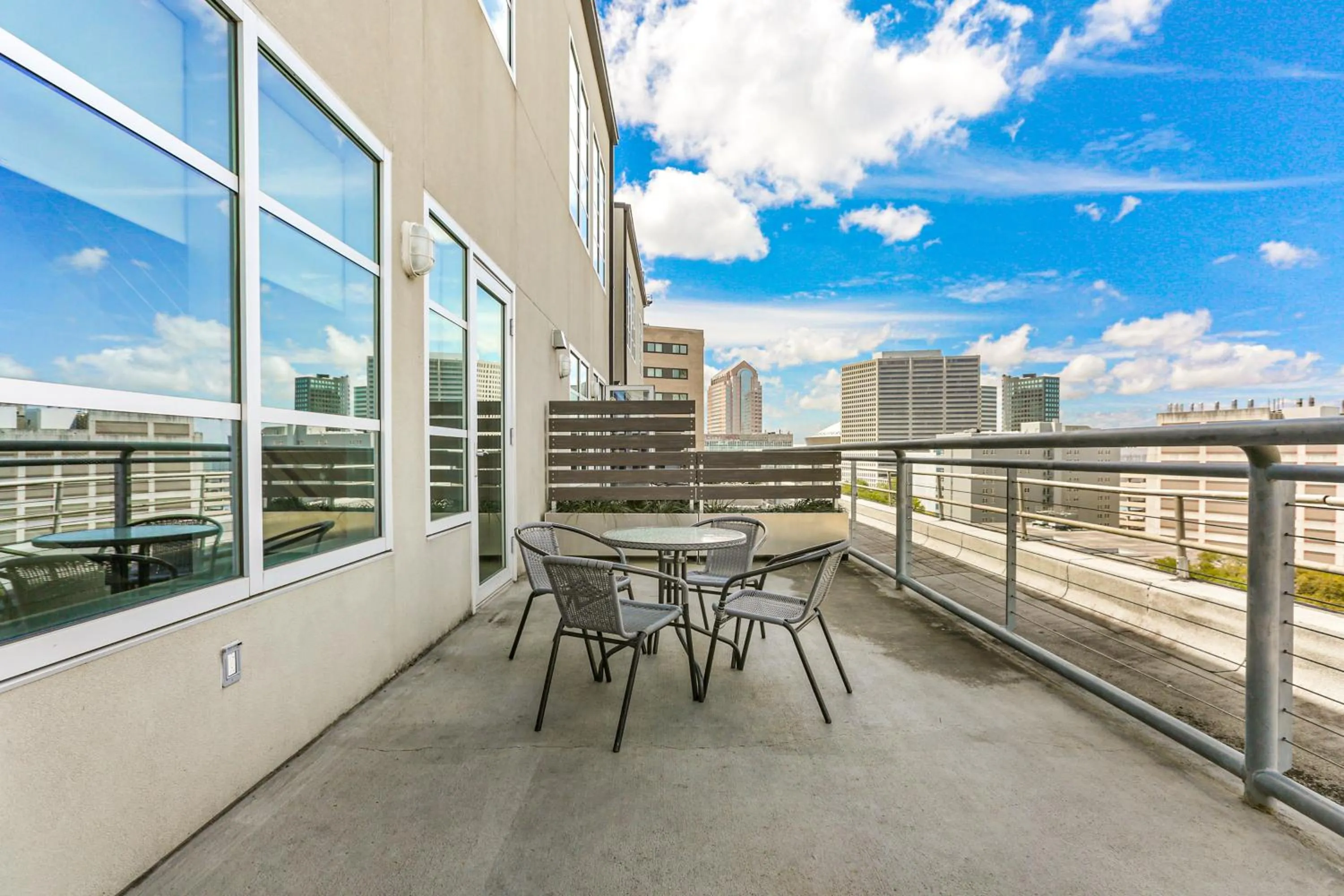 Balcony/Terrace in Modern & Fully Furnished Apartments in the Heart of the City