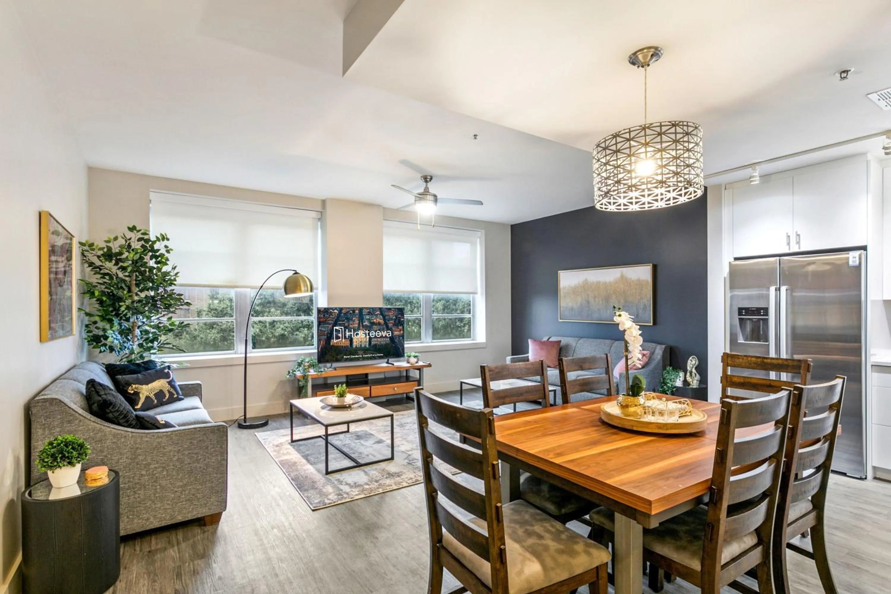 Dining area in Modern & Fully Furnished Apartments in the Heart of the City