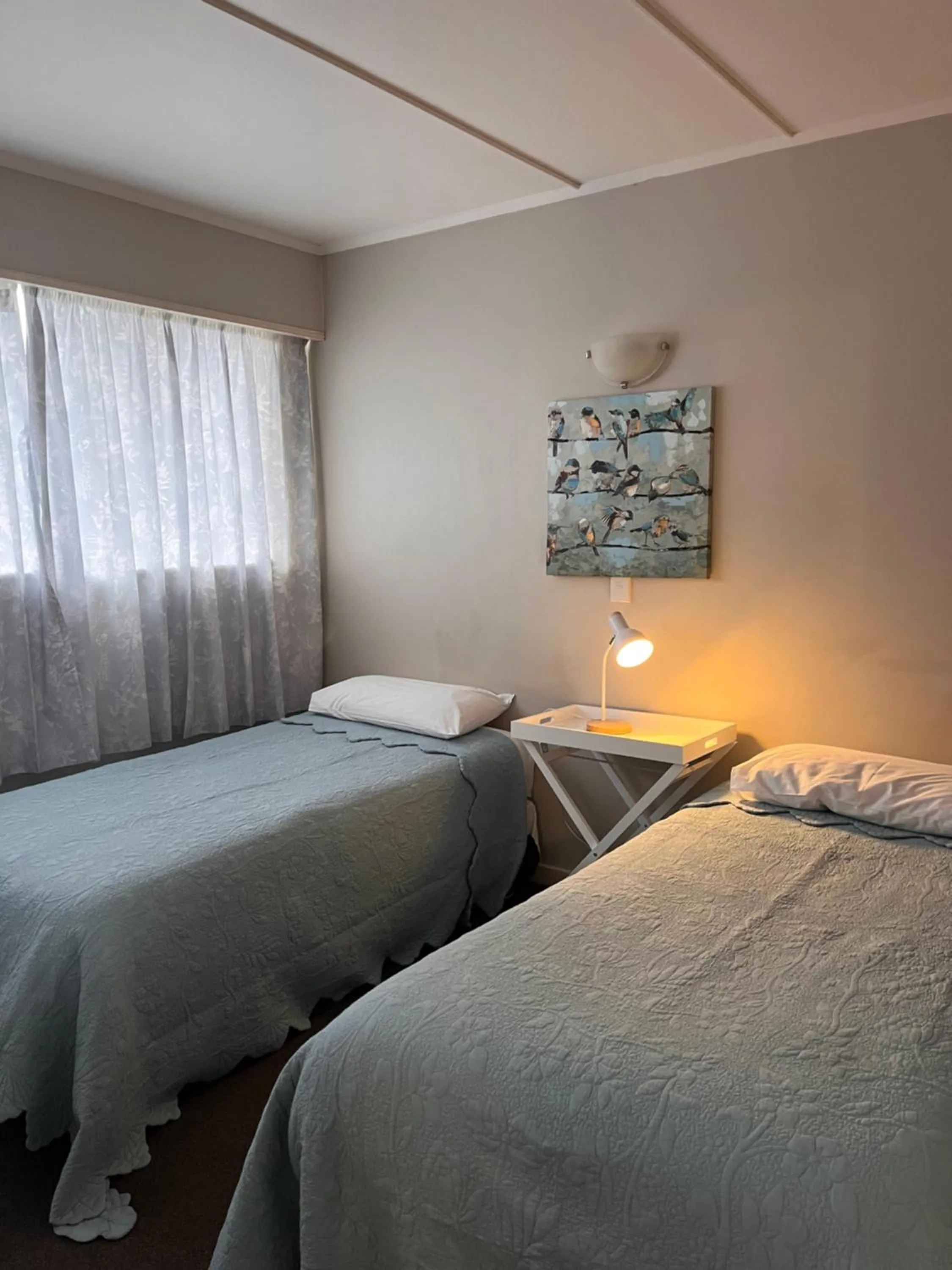 Bed in Aorangi Motel