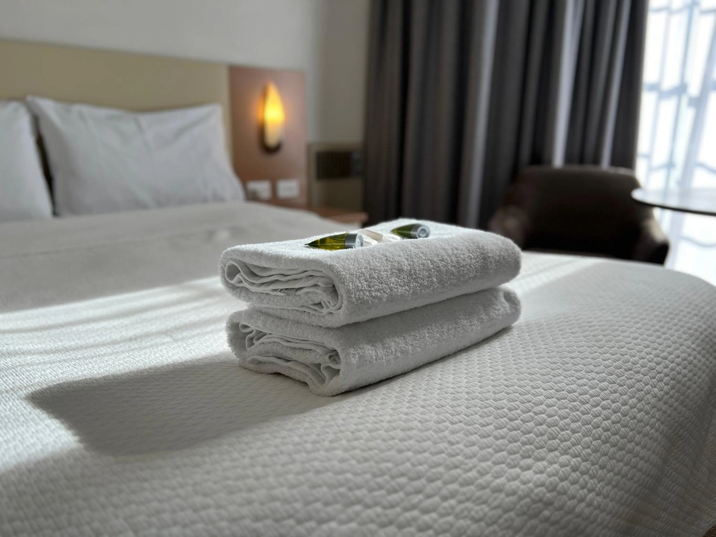 Bed in Motel Margeurita