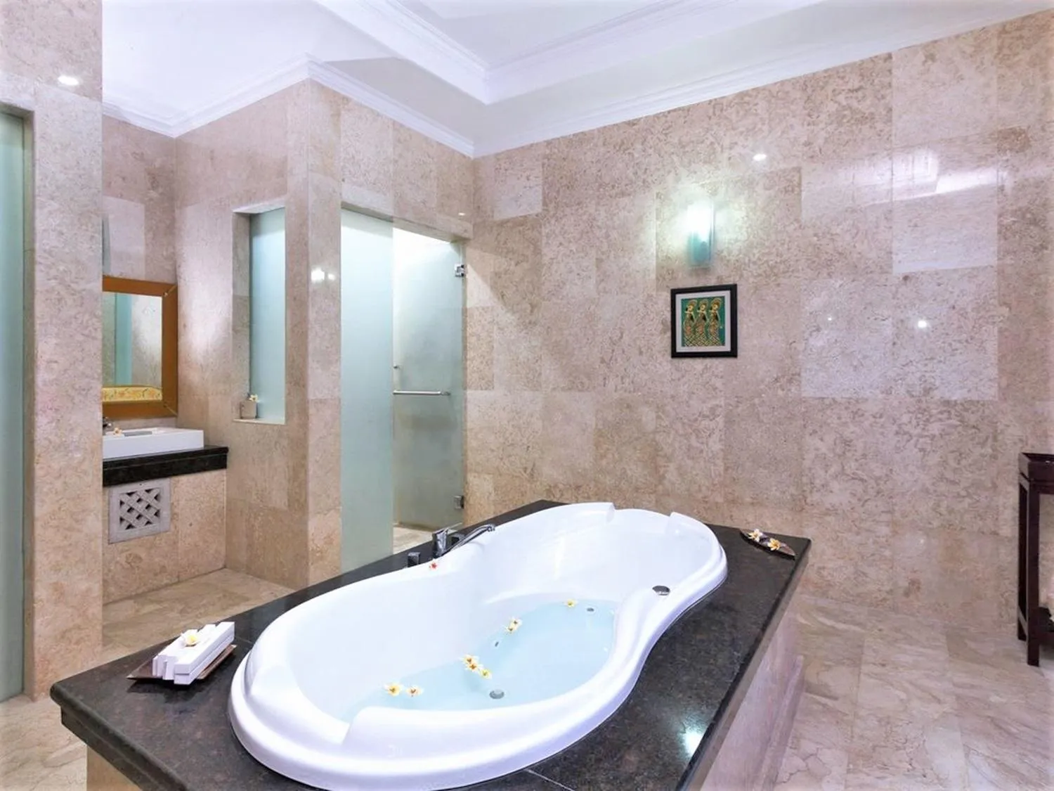 Bath in Lavender Villa & Spa