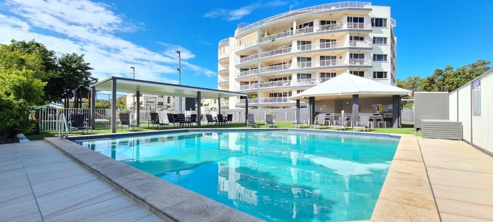 Swimming pool in Fairways Golf & Beach Retreat Bribie Island