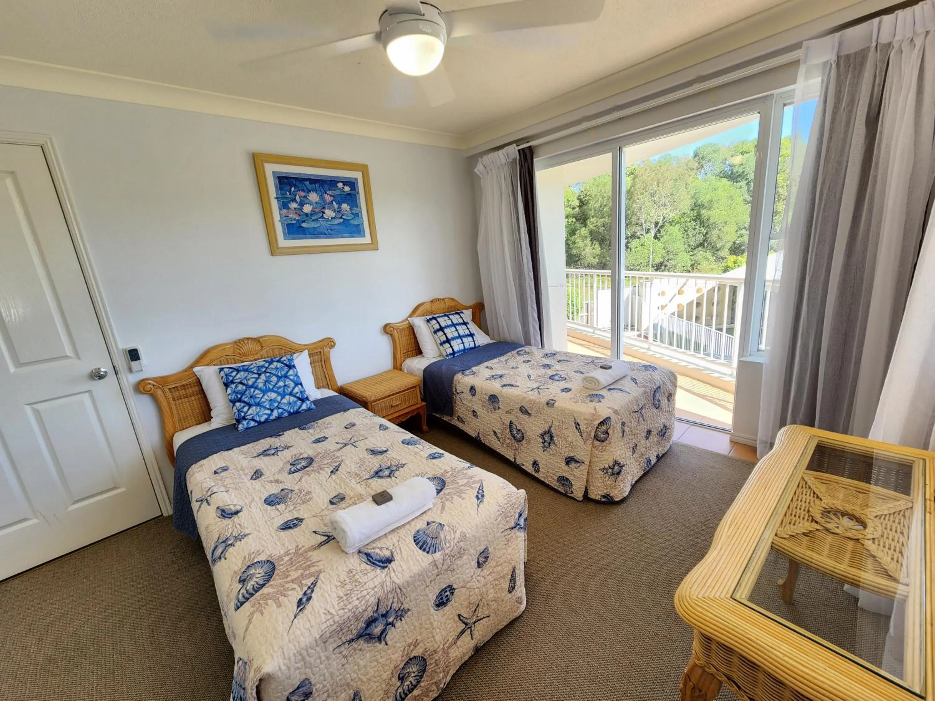 Bedroom, Bed in Fairways Golf & Beach Retreat Bribie Island