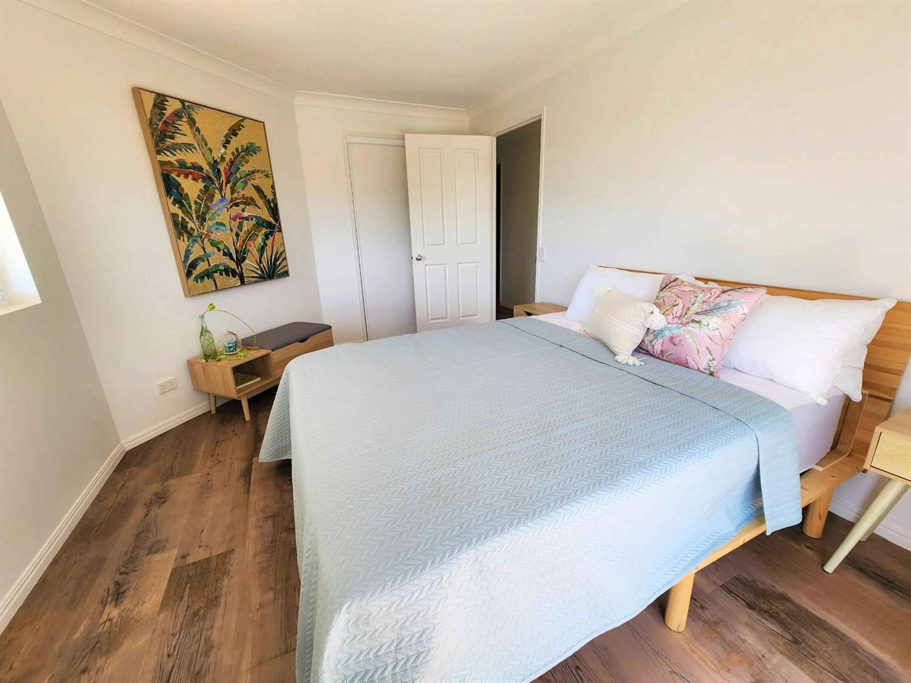 Bedroom, Bed in Fairways Golf & Beach Retreat Bribie Island