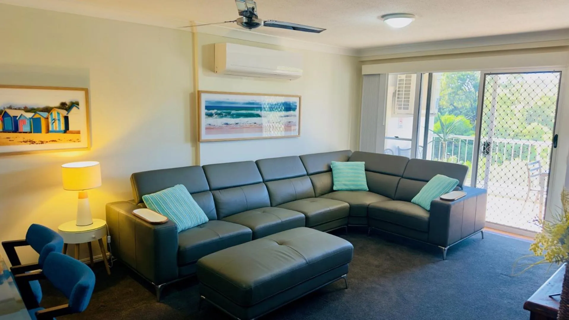 Living room in Fairways Golf & Beach Retreat Bribie Island