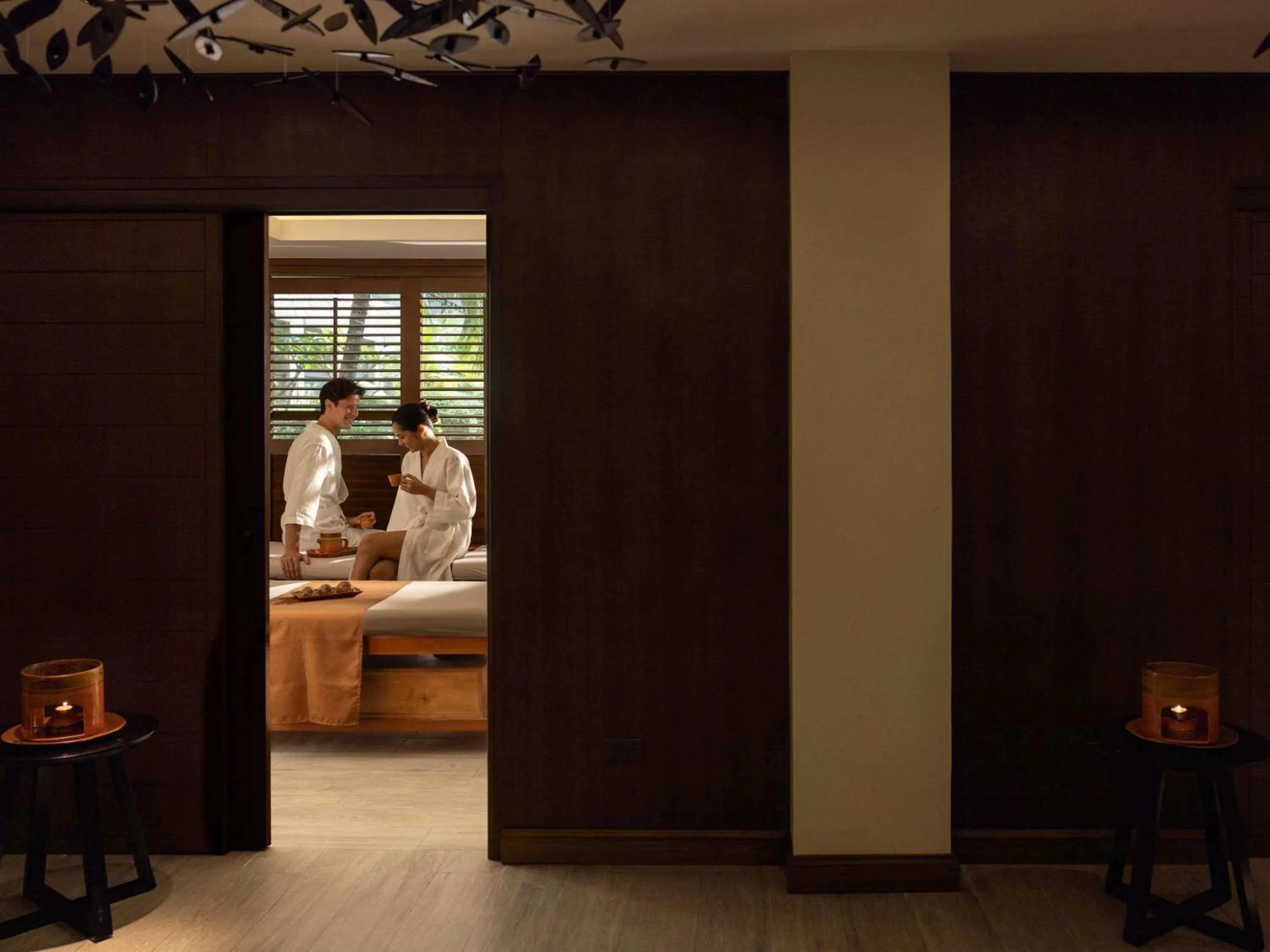 Spa and wellness centre/facilities, Bed in Movenpick Resort & Spa Boracay