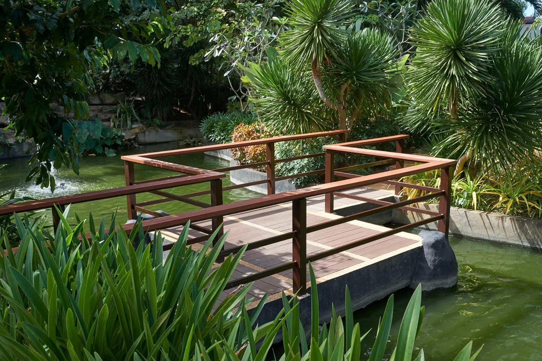 Garden in Movenpick Resort & Spa Boracay