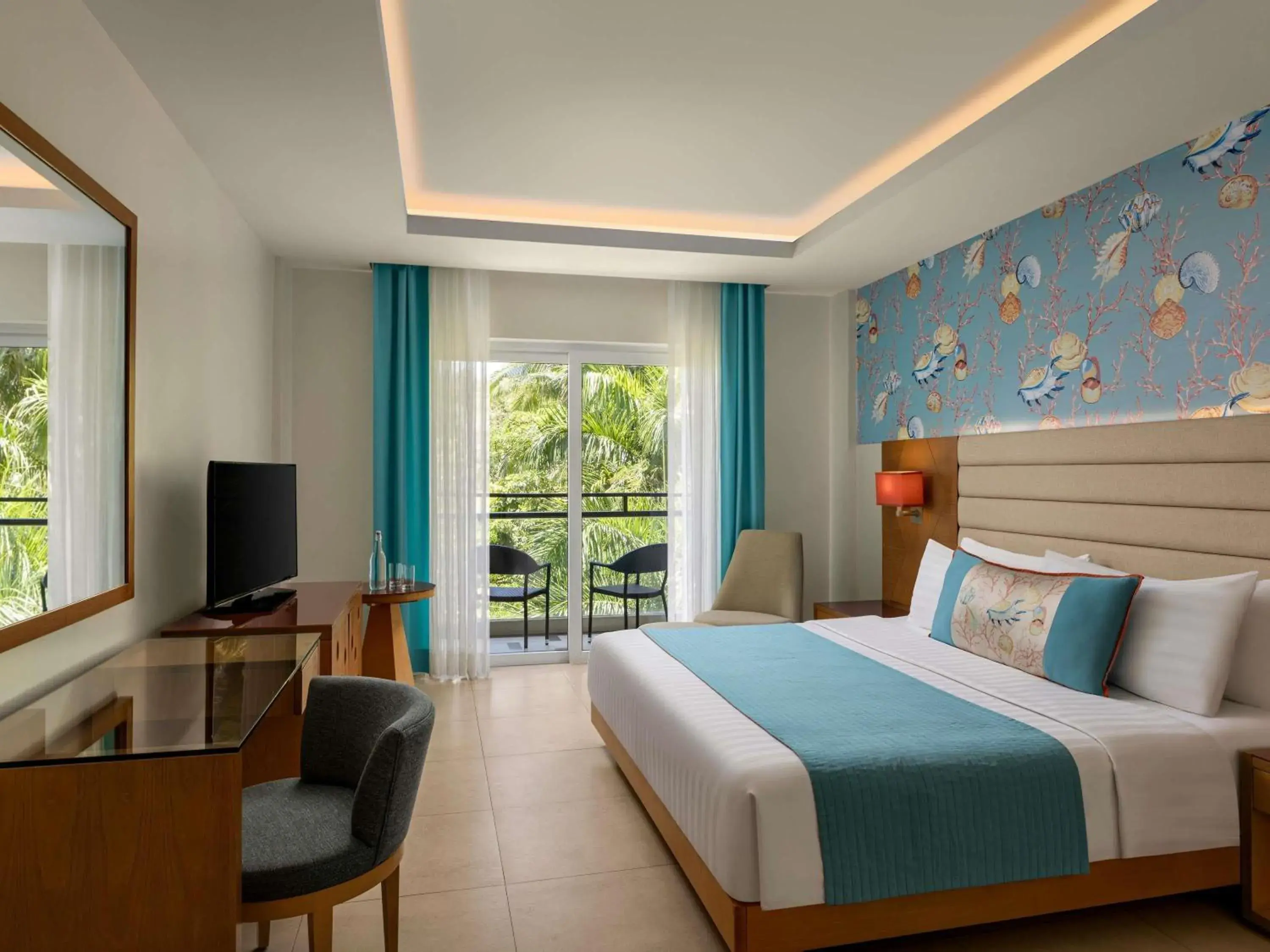 Bedroom, Bed in Movenpick Resort & Spa Boracay Bedroom, Bed in Movenpick Resort & Spa Boracay