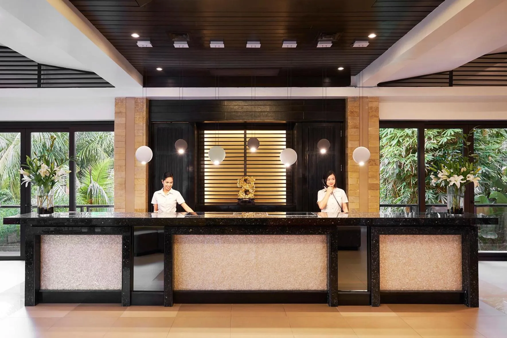 Staff in Movenpick Resort & Spa Boracay