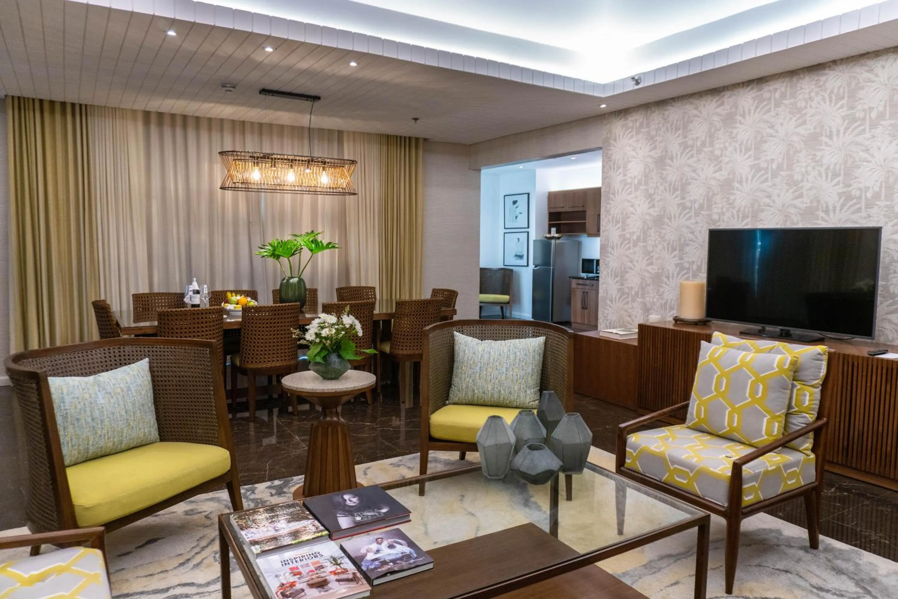 Living room in Movenpick Resort & Spa Boracay