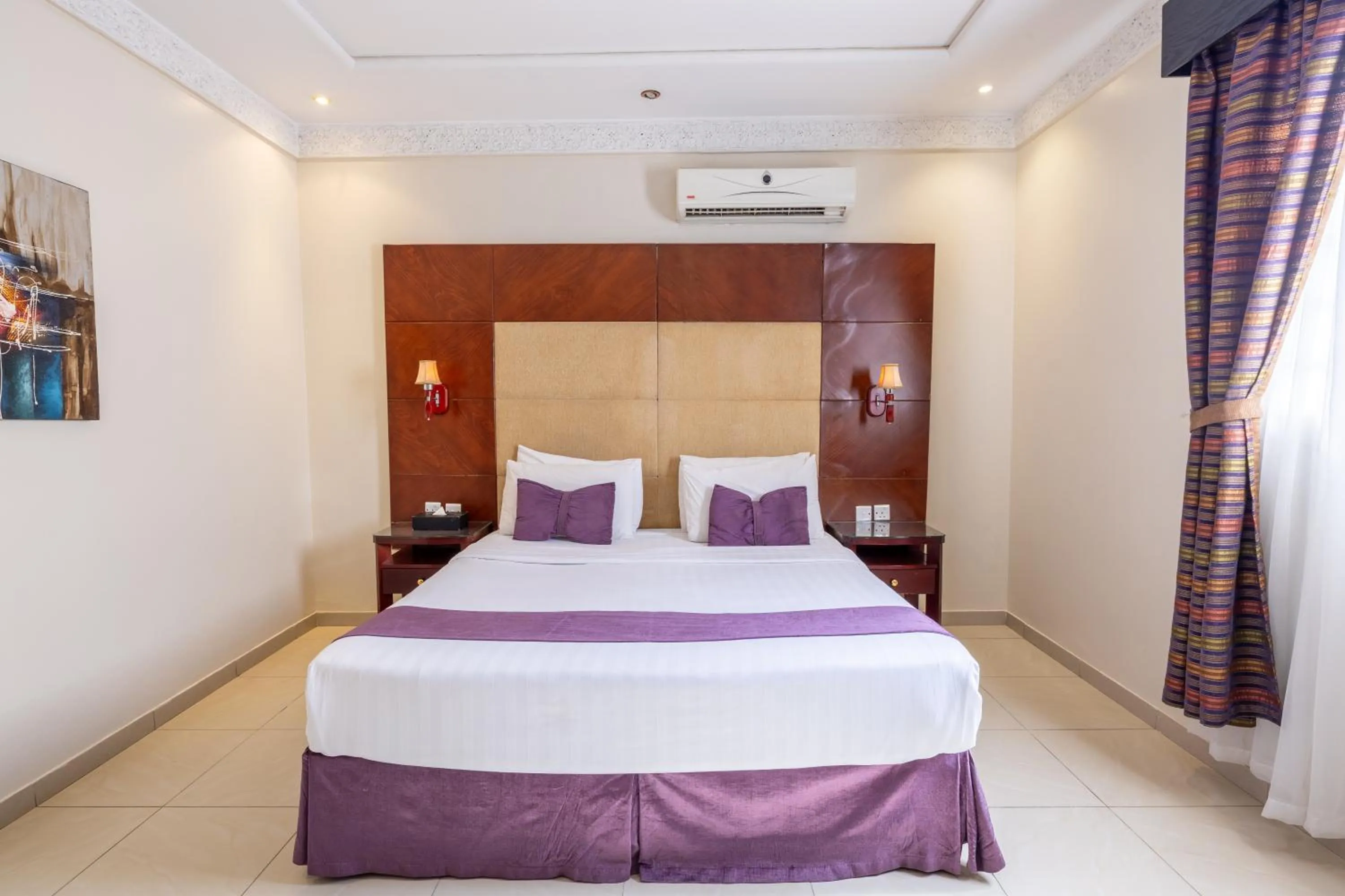 Bed in Dar NEYAARA SERVICED APARTMENTS