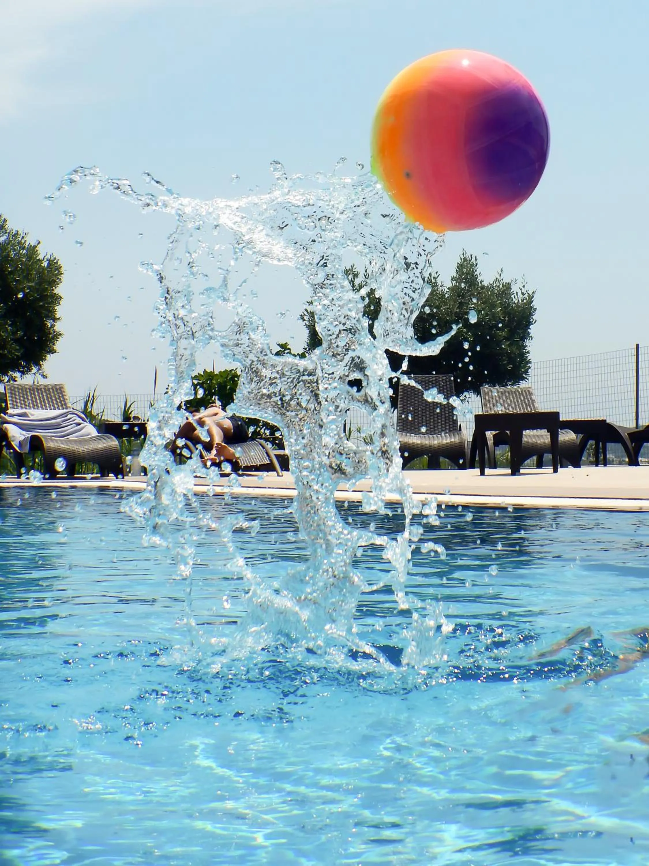 Swimming pool in Hillside Studios & Apartments