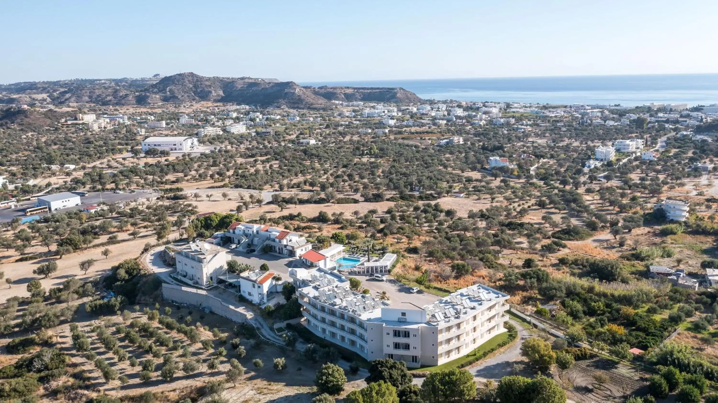 Property building in Hillside Studios & Apartments Property building in Hillside Studios & Apartments