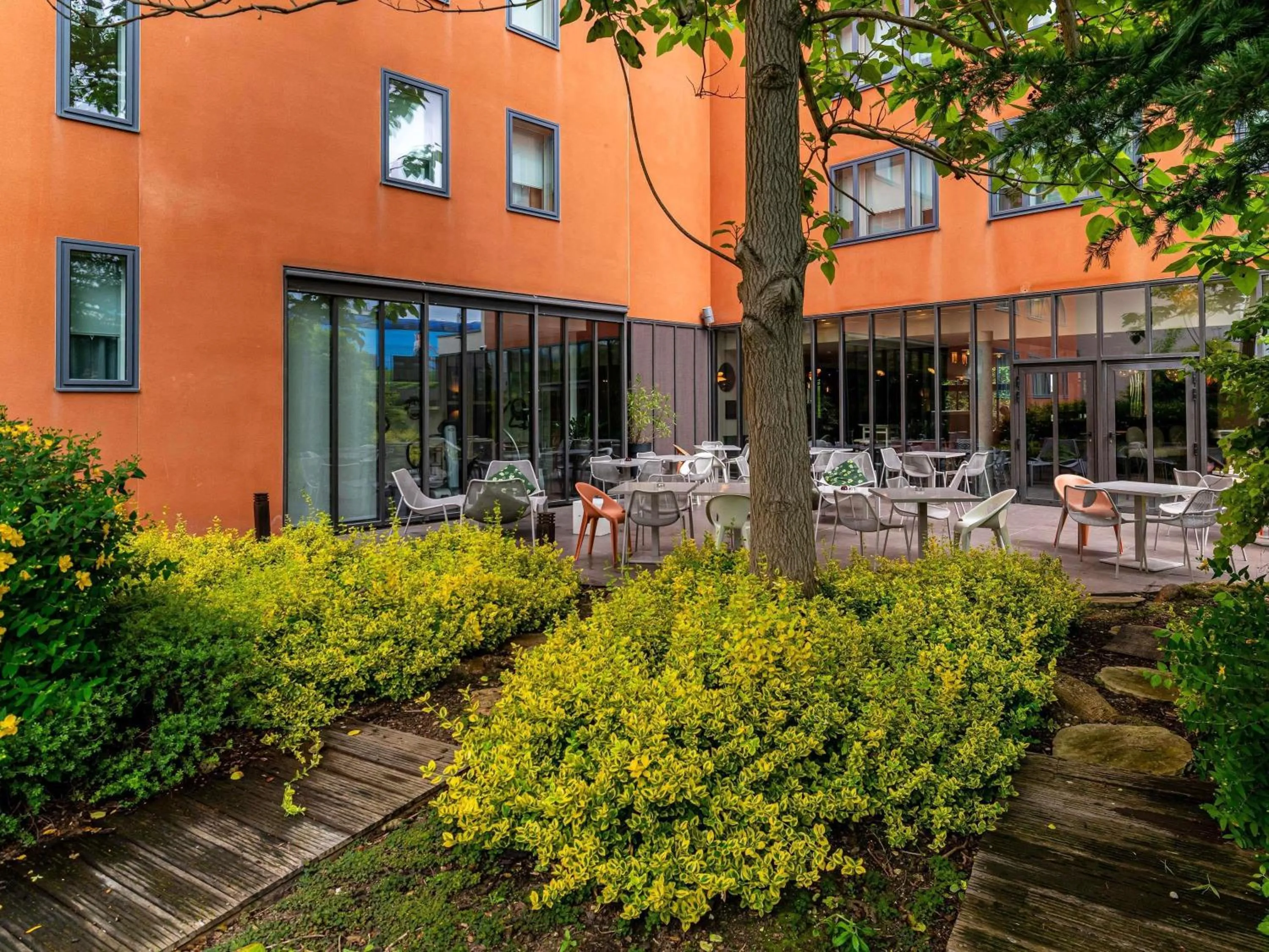 Property building in Novotel Suites Reims Centre