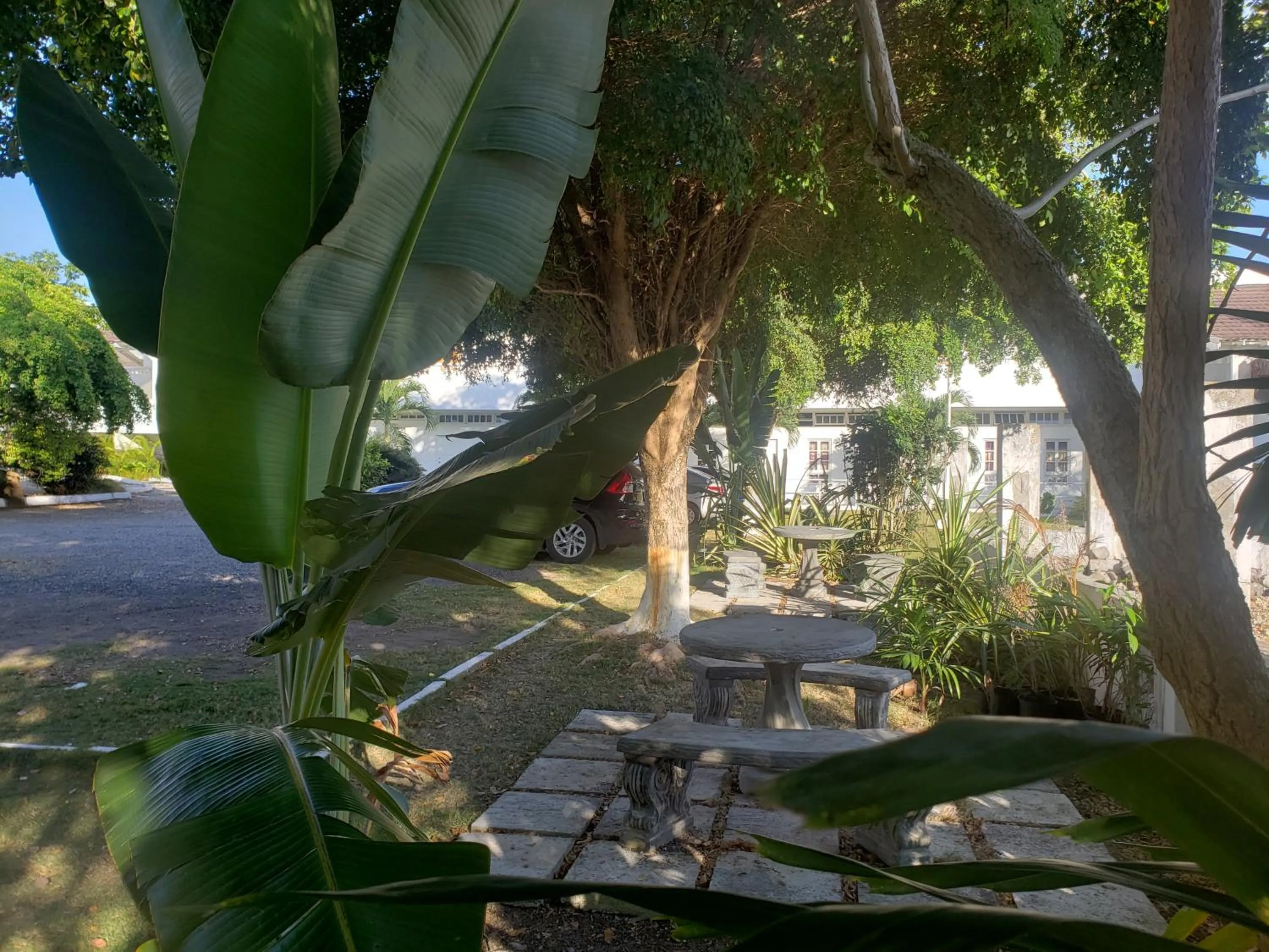 Seating area in Sea Shell Palms, Ocho Rios