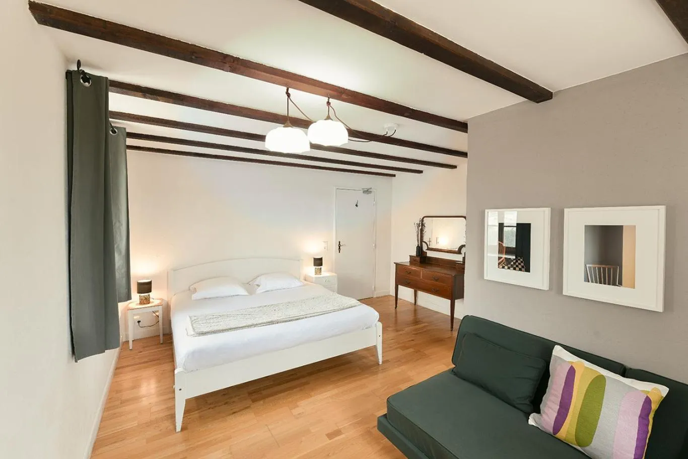 Bed in Auberge La Plaine