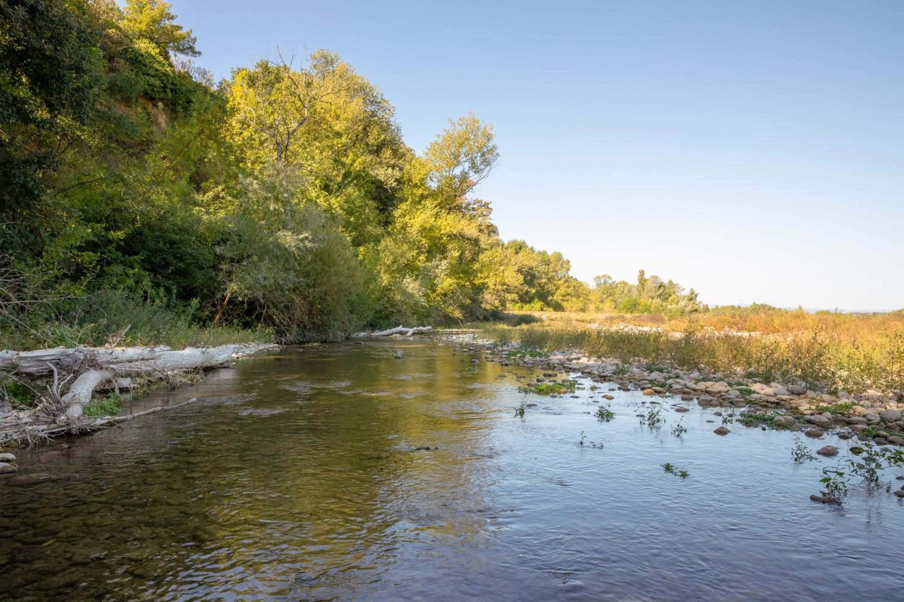 River view in Auberge La Plaine