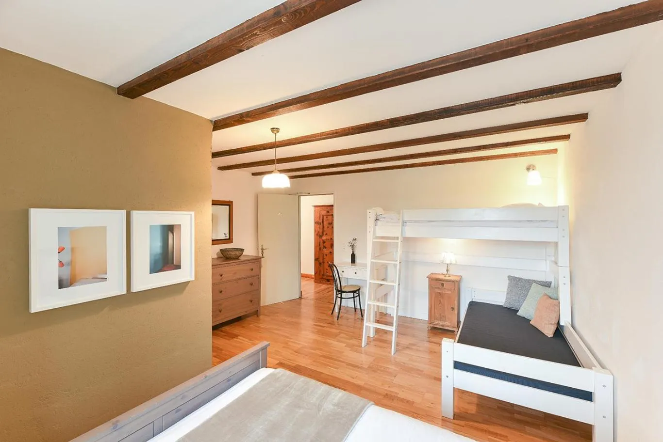 Bedroom in Auberge La Plaine