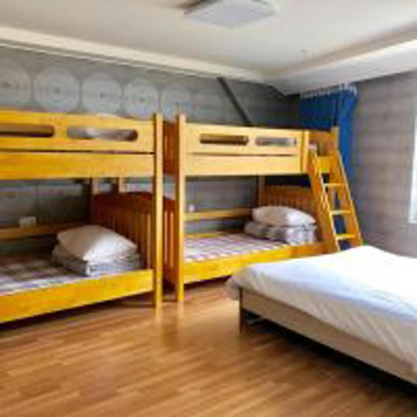 Bed in Busan Popcorn Hostel