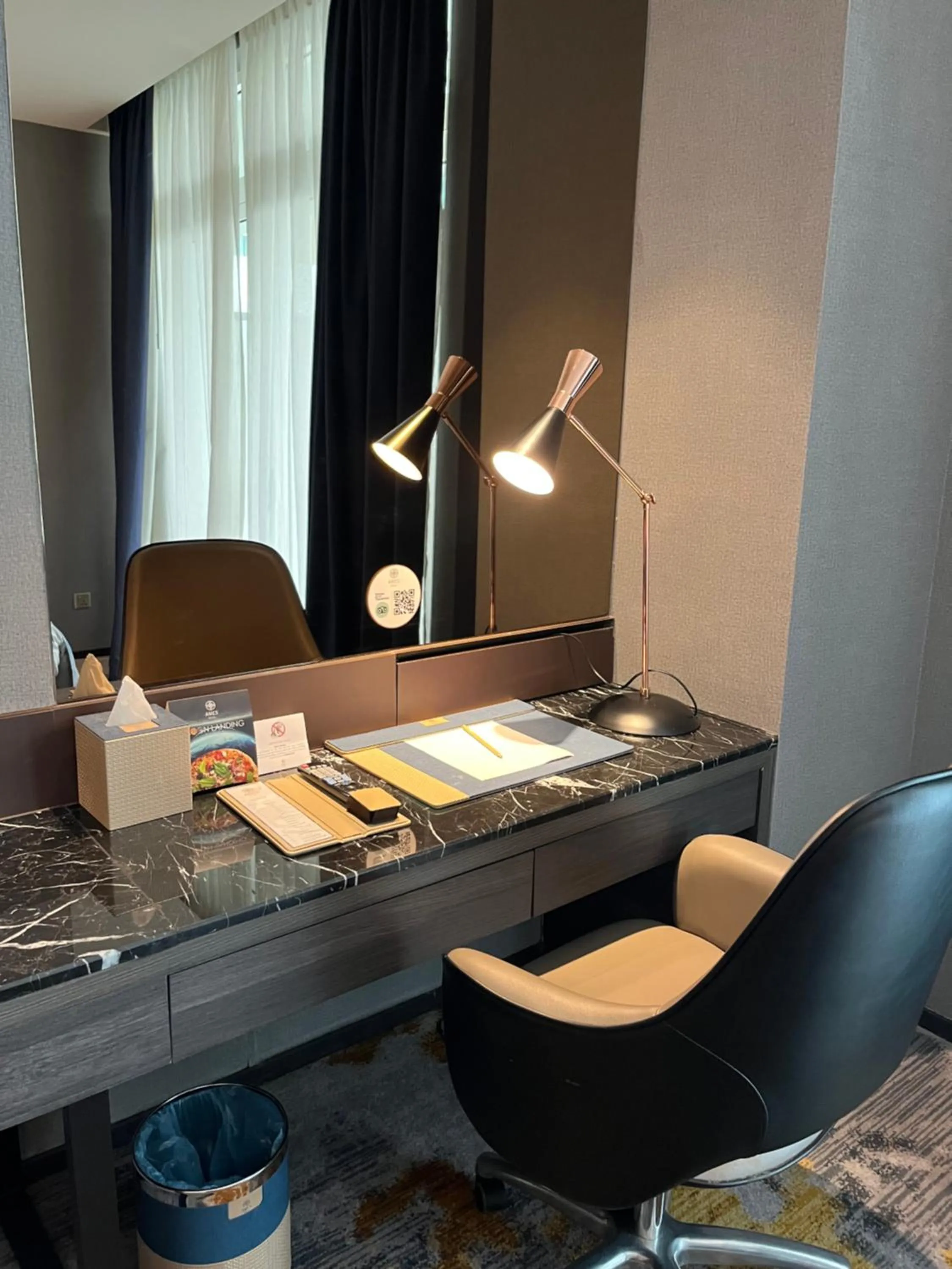 Bedroom in Ames Hotel