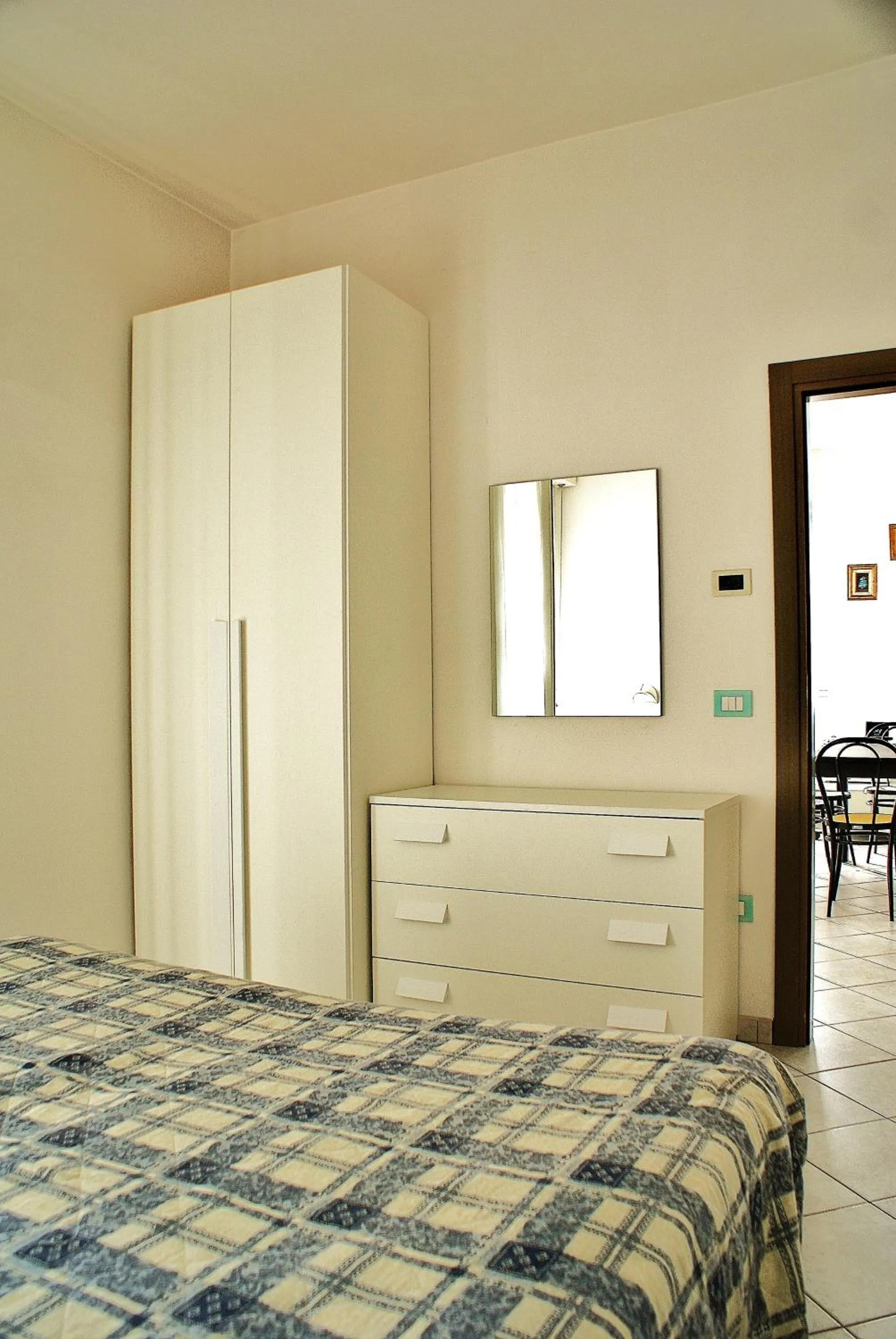 Decorative detail, Bed in Residence Le Vele