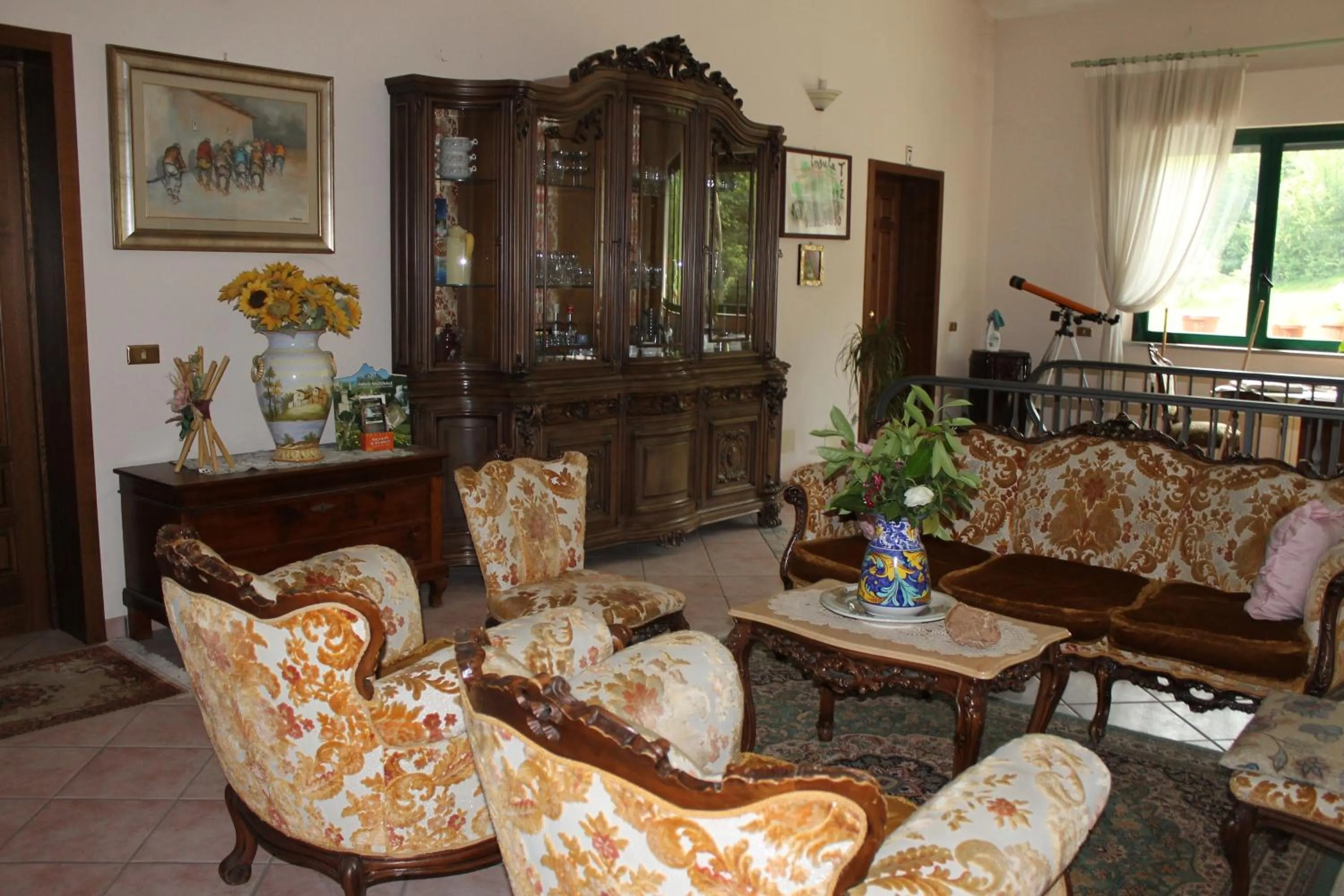 Living room in Residence La Piscina