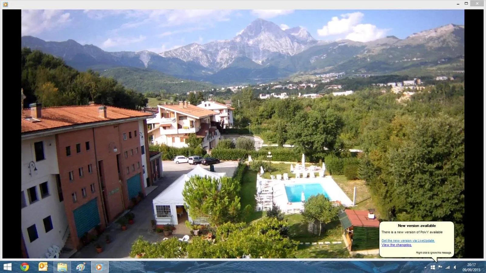 Swimming pool in Residence La Piscina