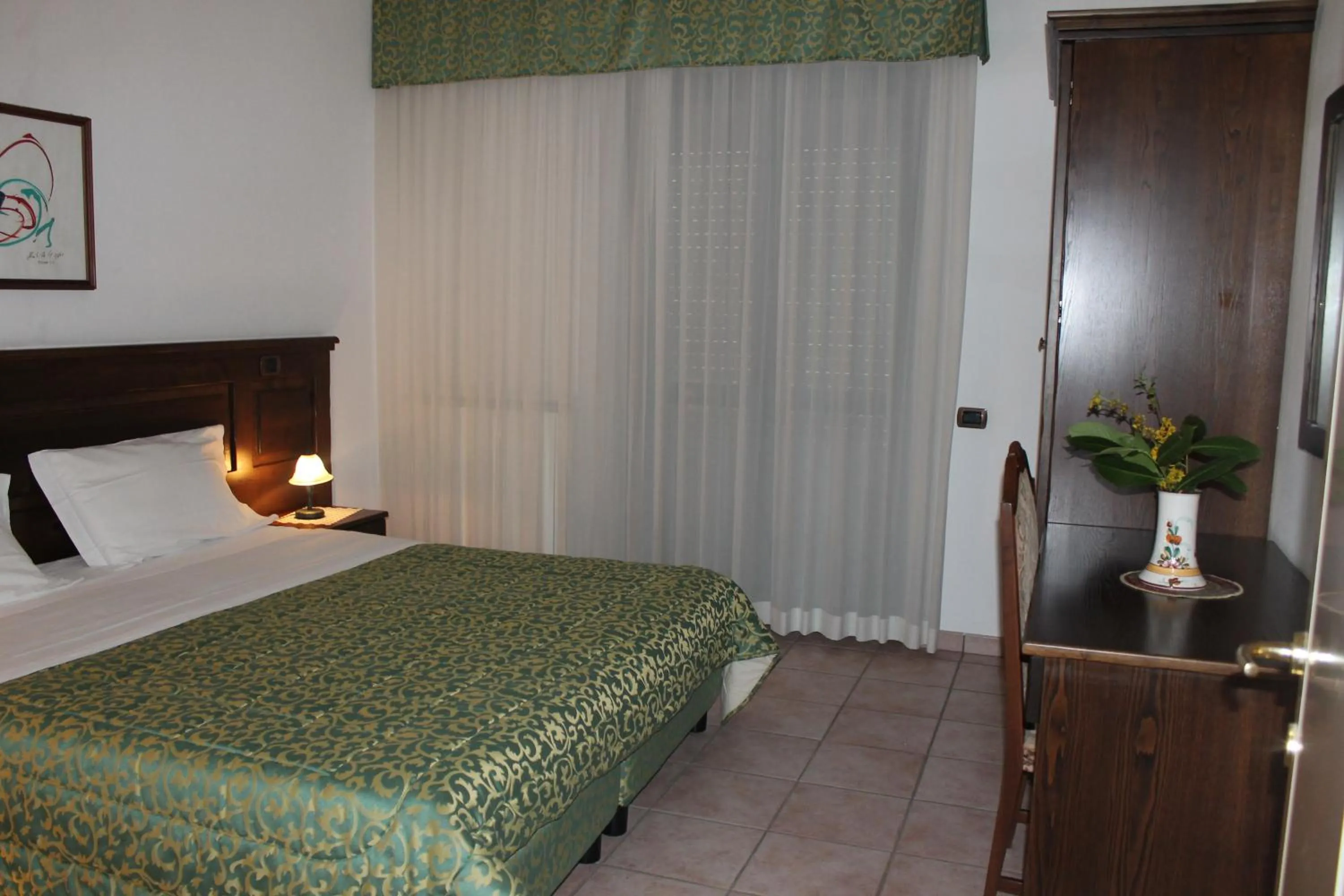 Bedroom, Bed in Residence La Piscina