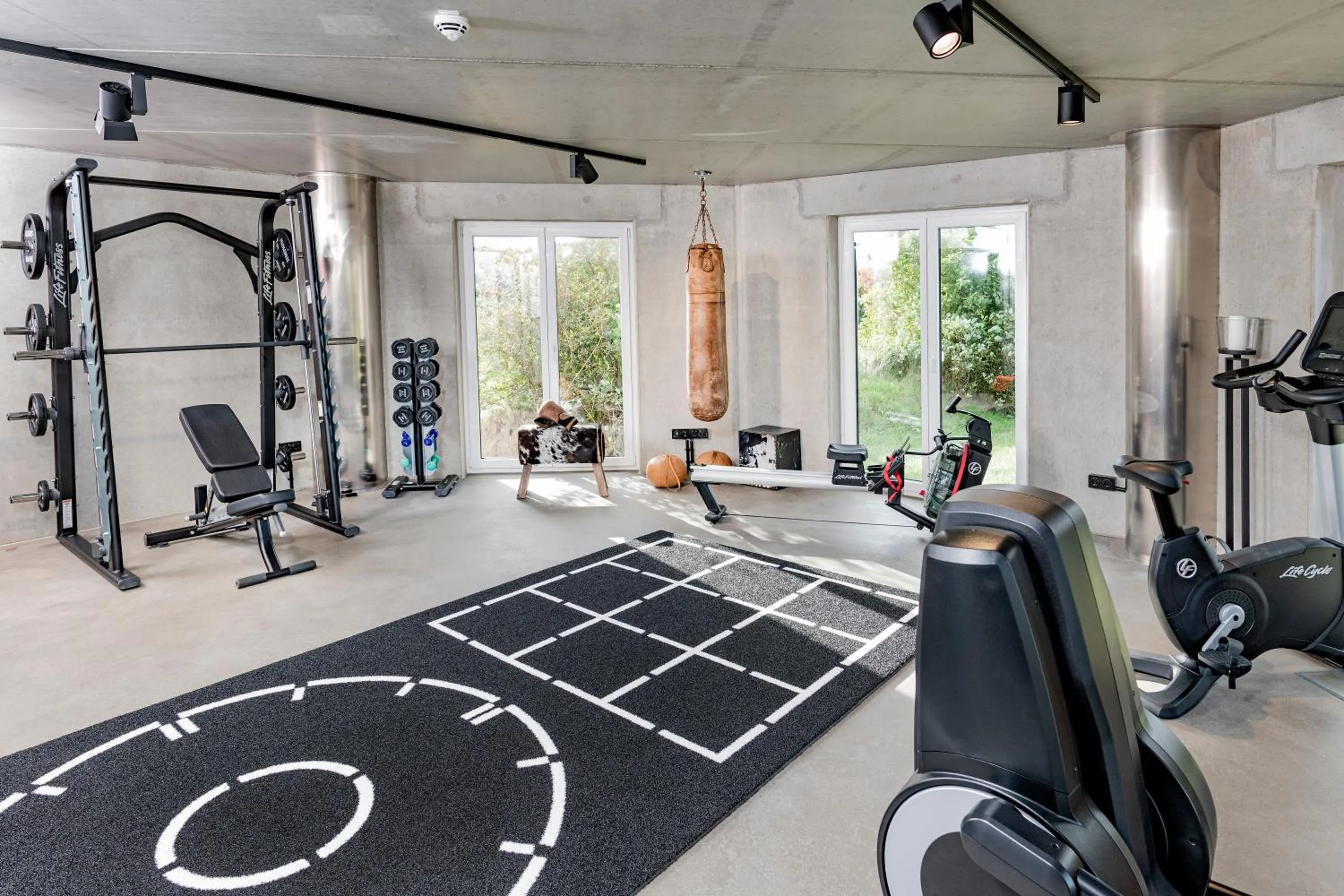 Fitness centre/facilities in Hotel und Spa Lundenbergsand