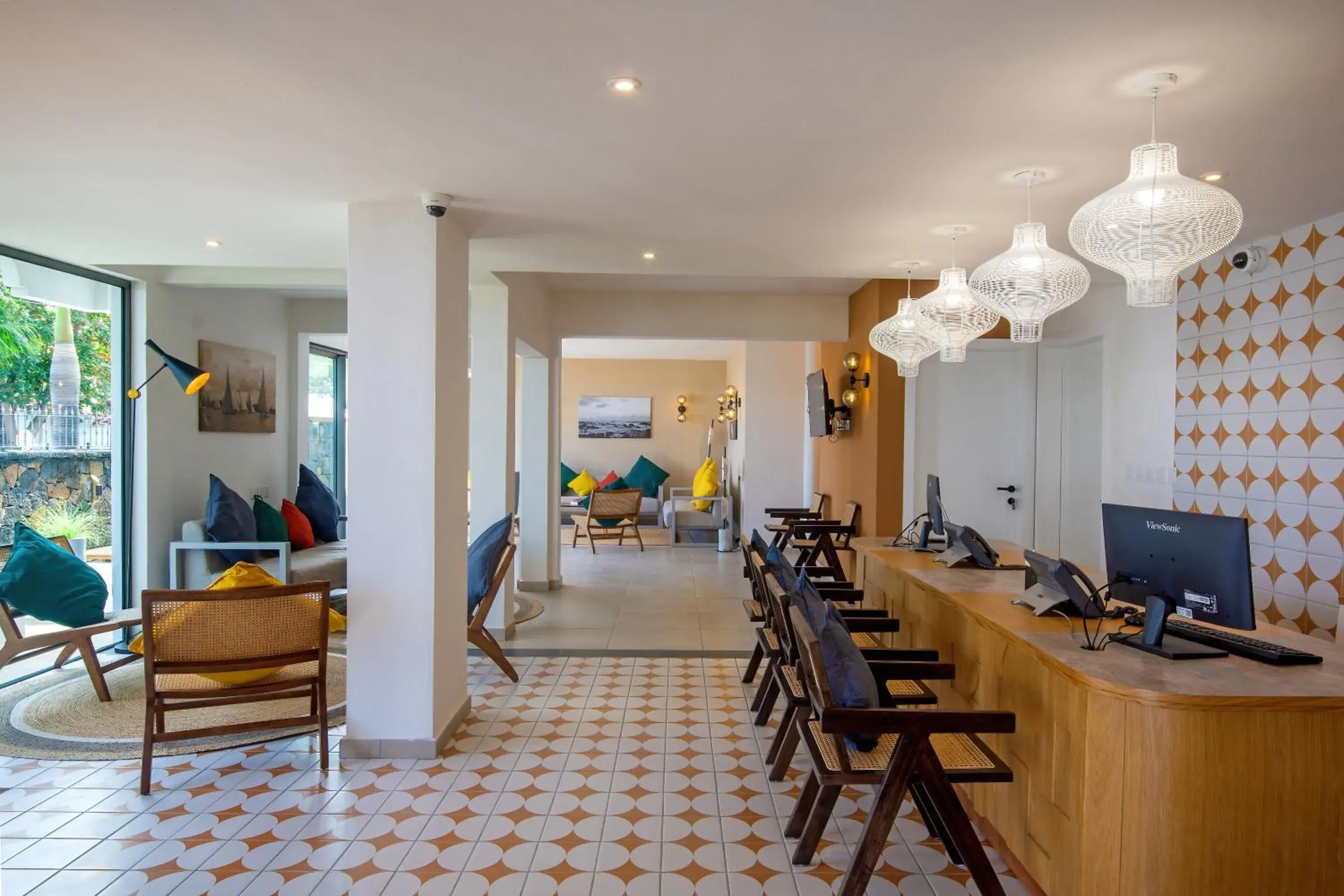 Living room in Gosun Beach Hotel Living room in Gosun Beach Hotel