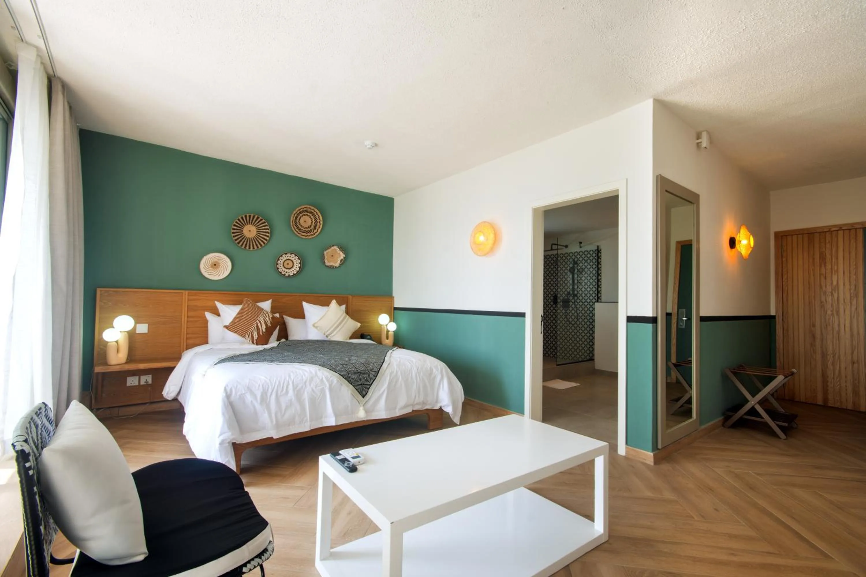 Bed in Gosun Beach Hotel