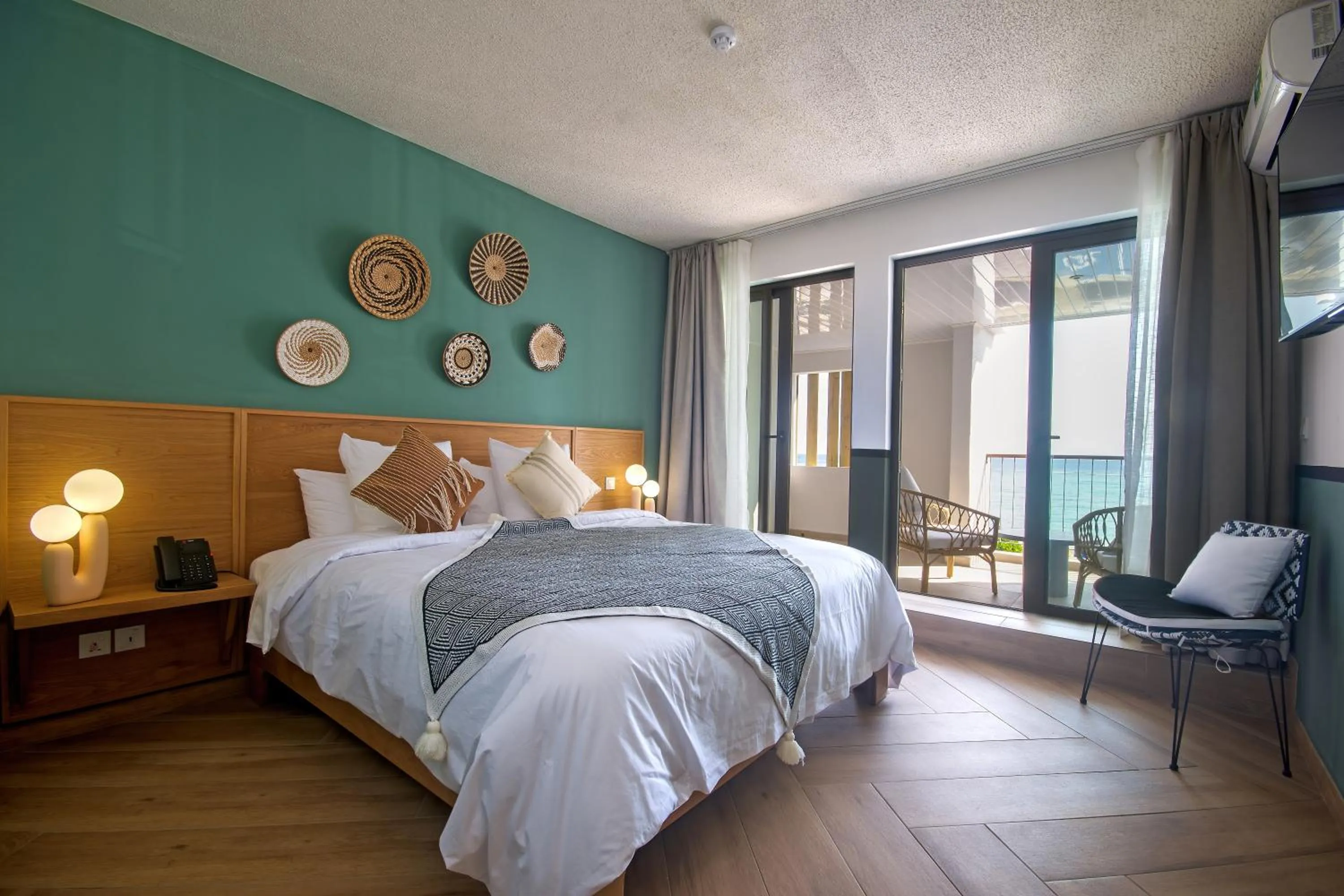 Bed in Gosun Beach Hotel