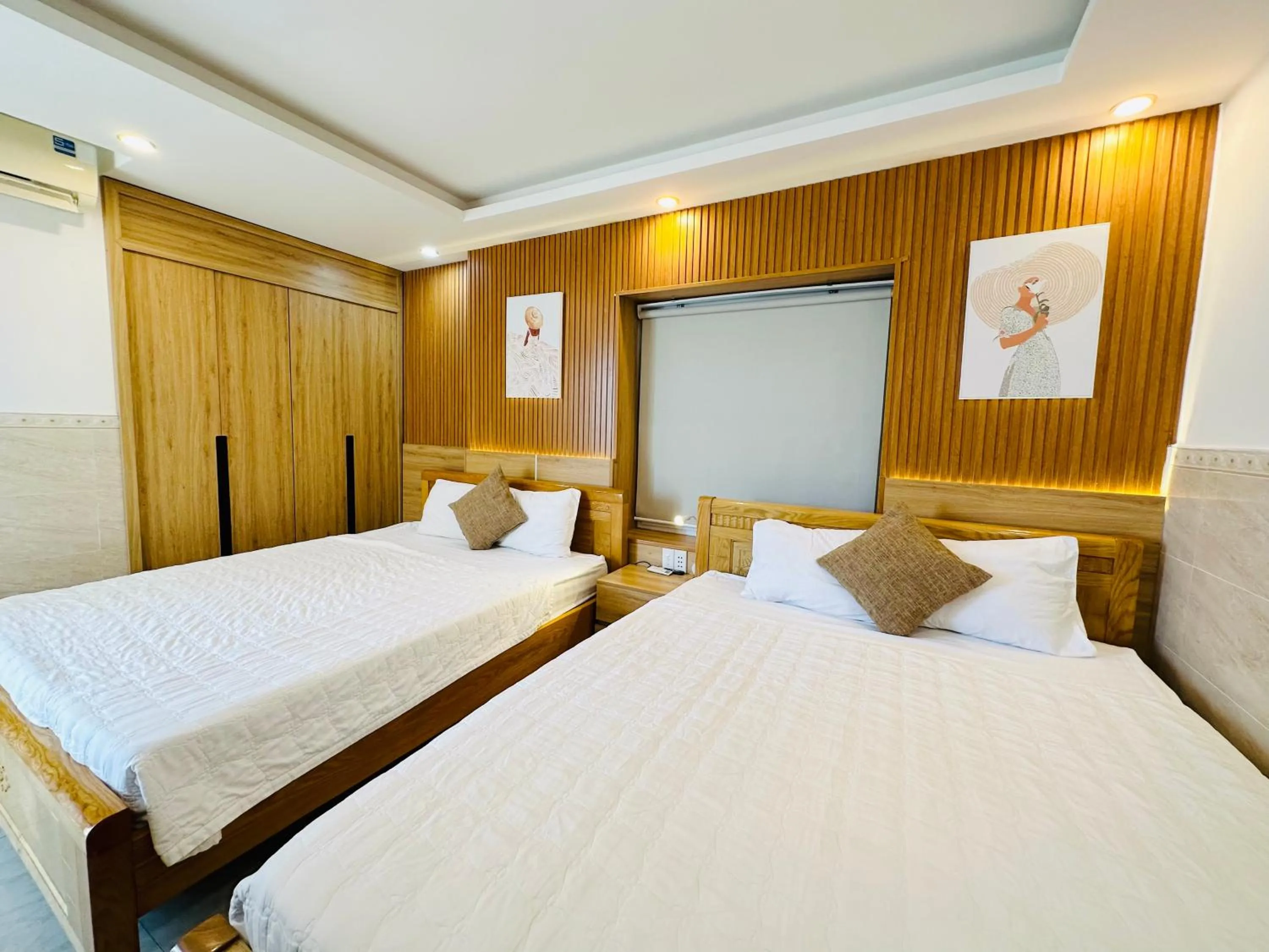 Bed in Ngọc Anh Hotel