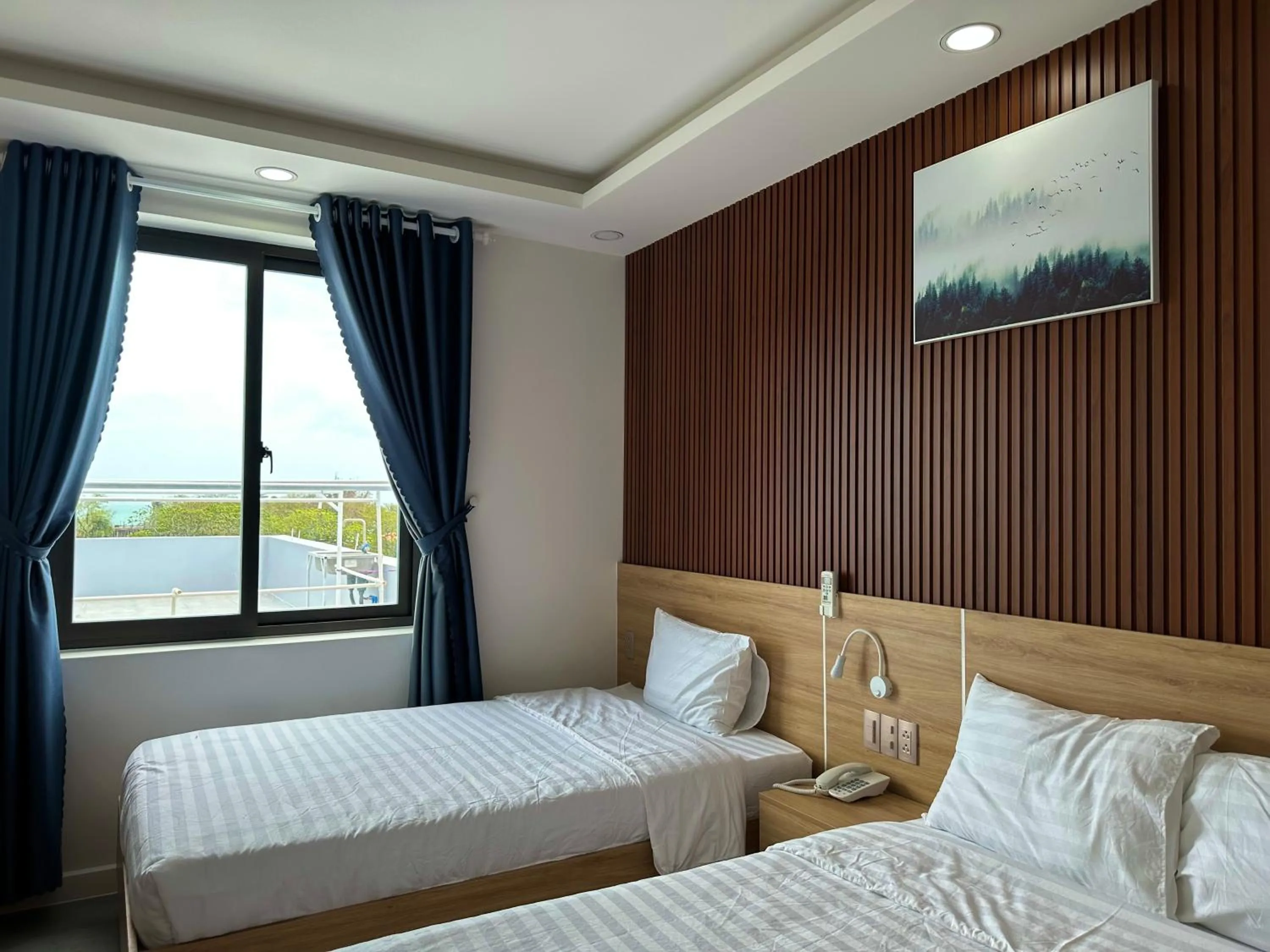 Bed in Ngọc Anh Hotel