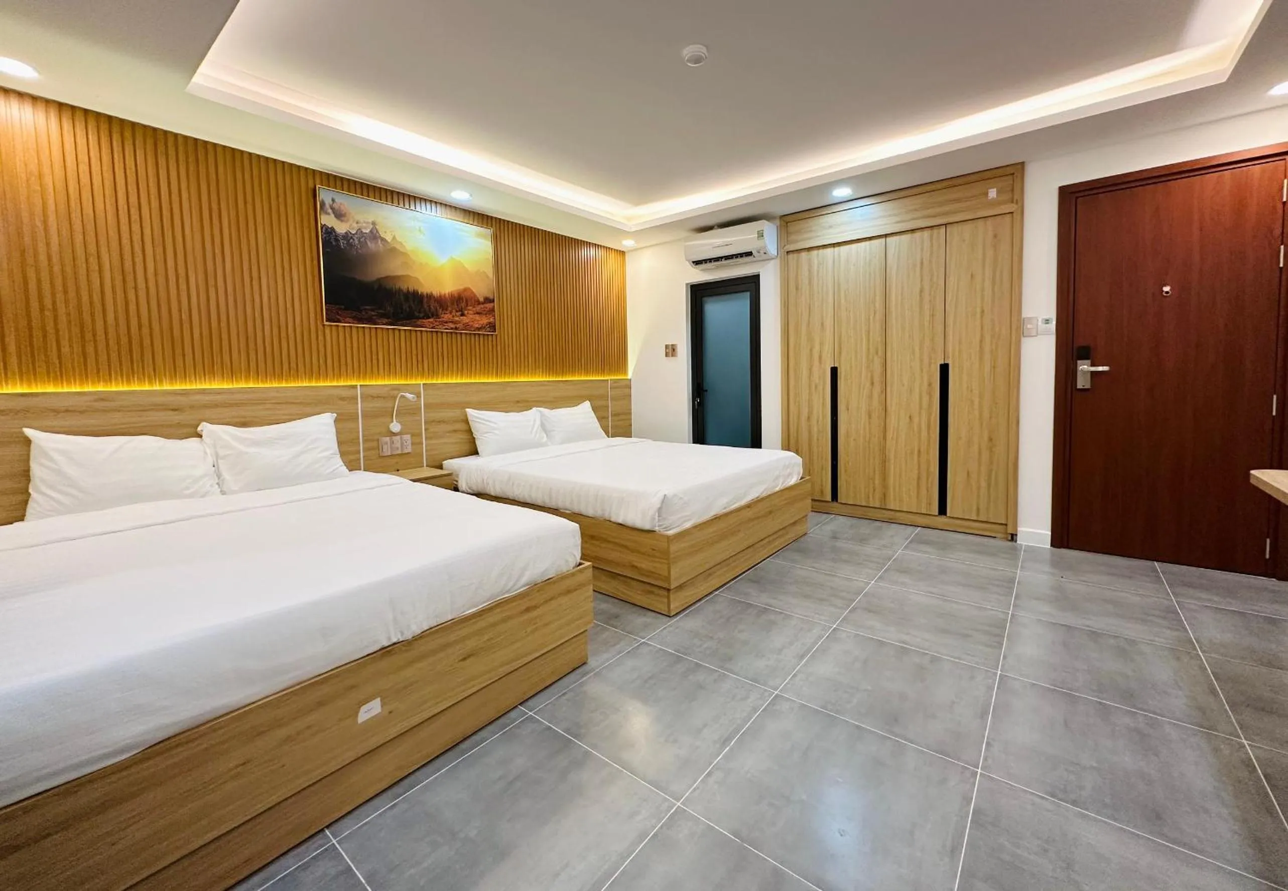 Bed in Ngọc Anh Hotel