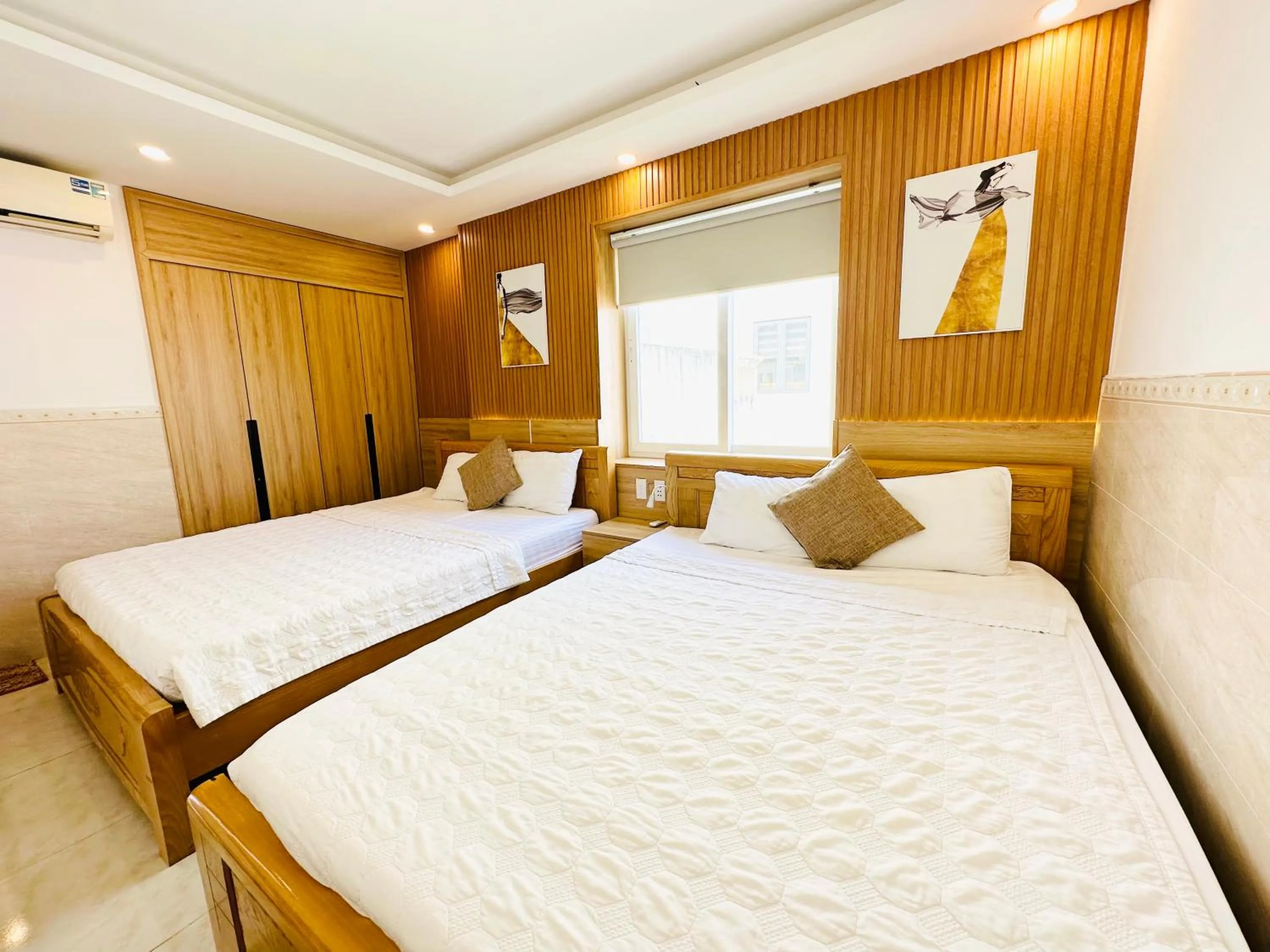 Bed in Ngọc Anh Hotel