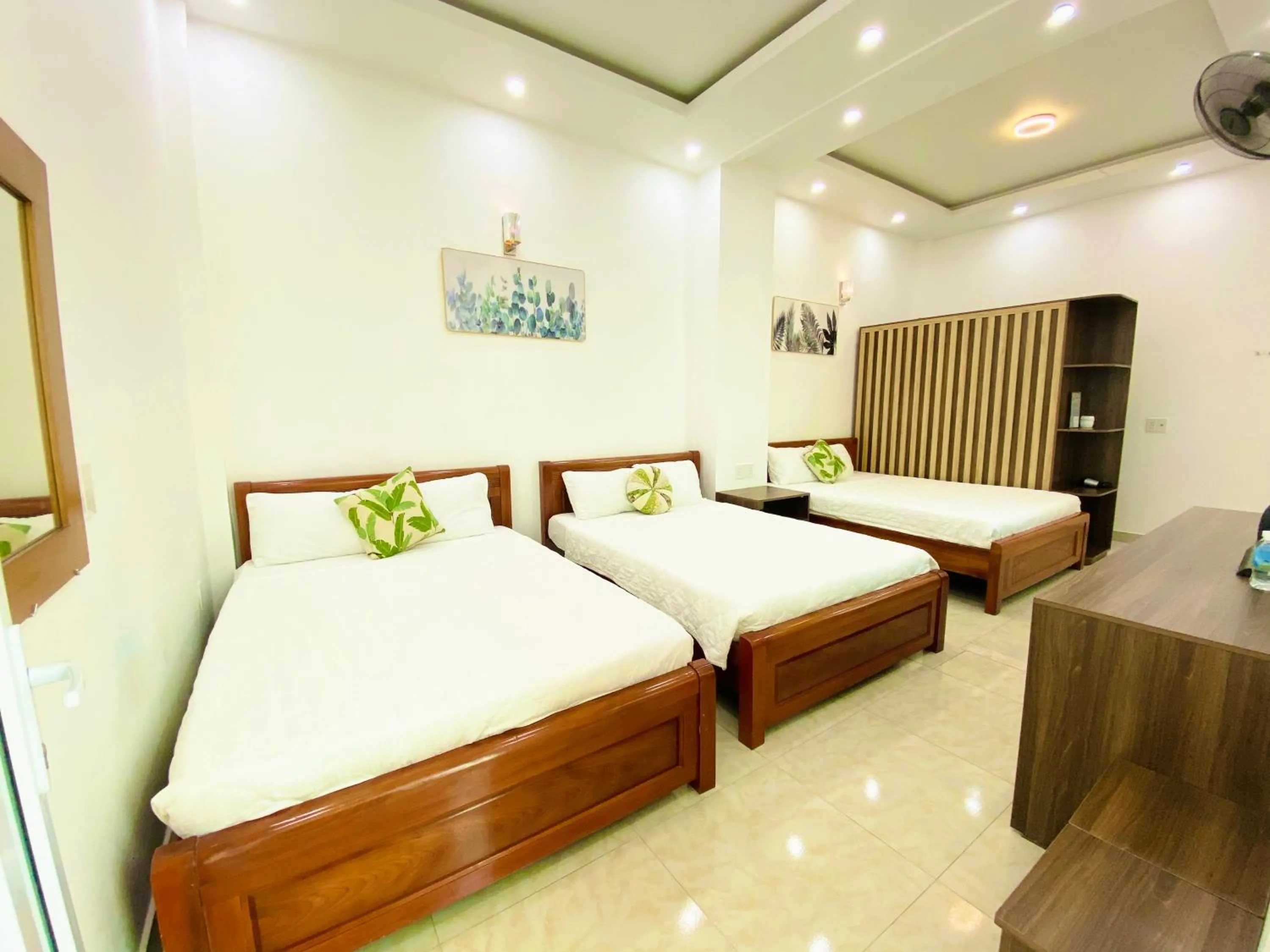 Bed in Ngọc Anh Hotel