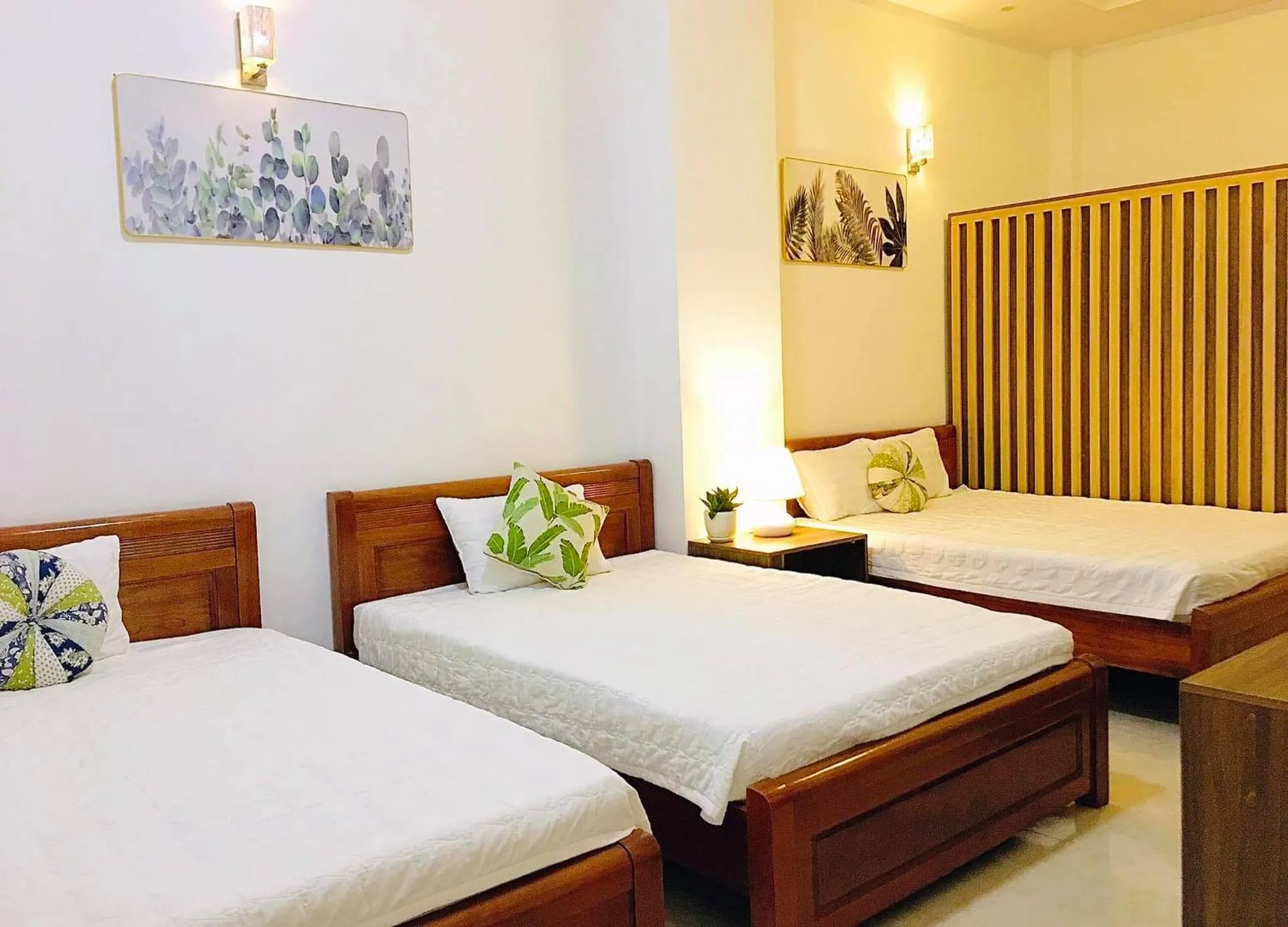 Bed in Ngọc Anh Hotel