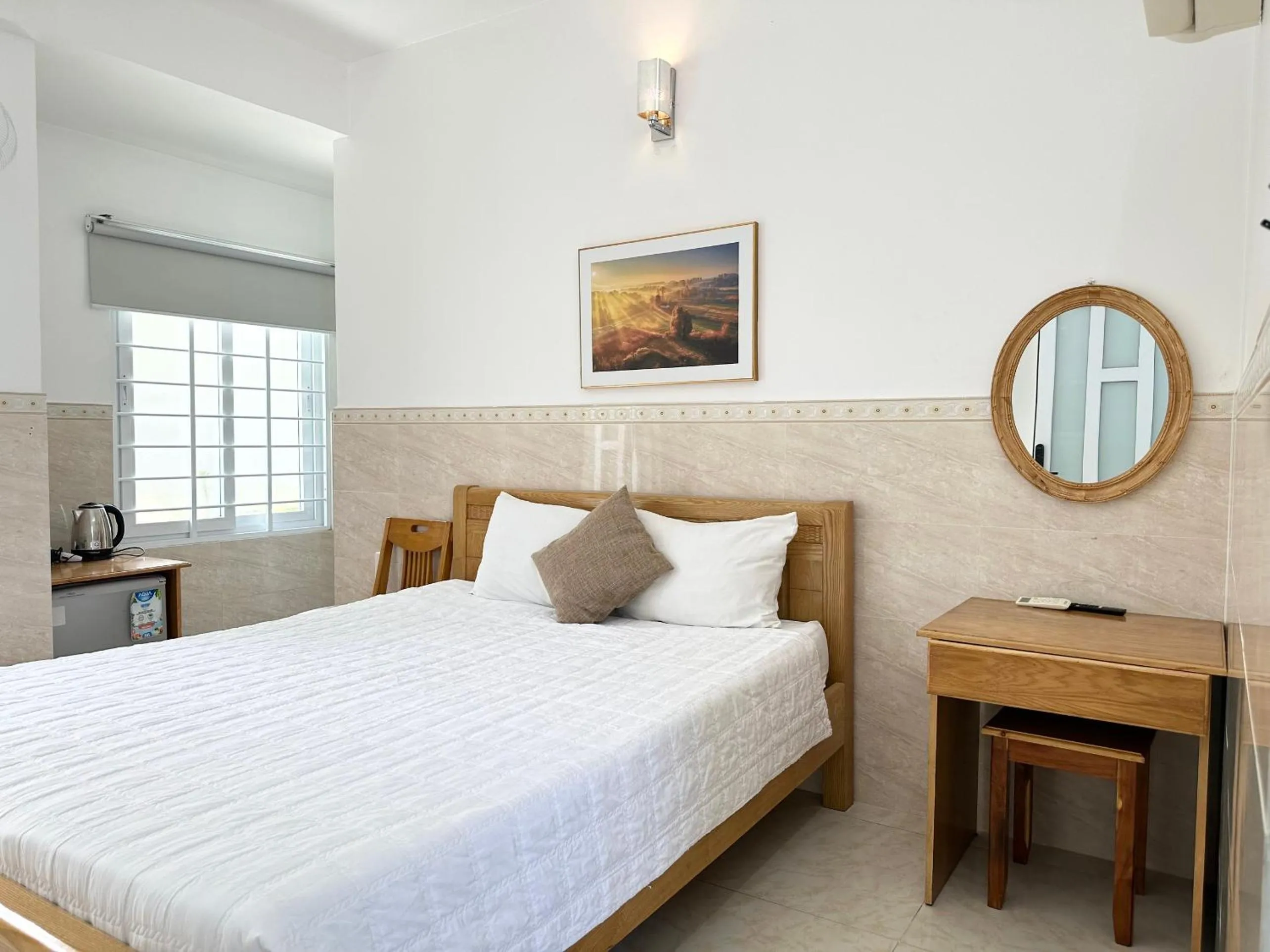 Bed in Ngọc Anh Hotel