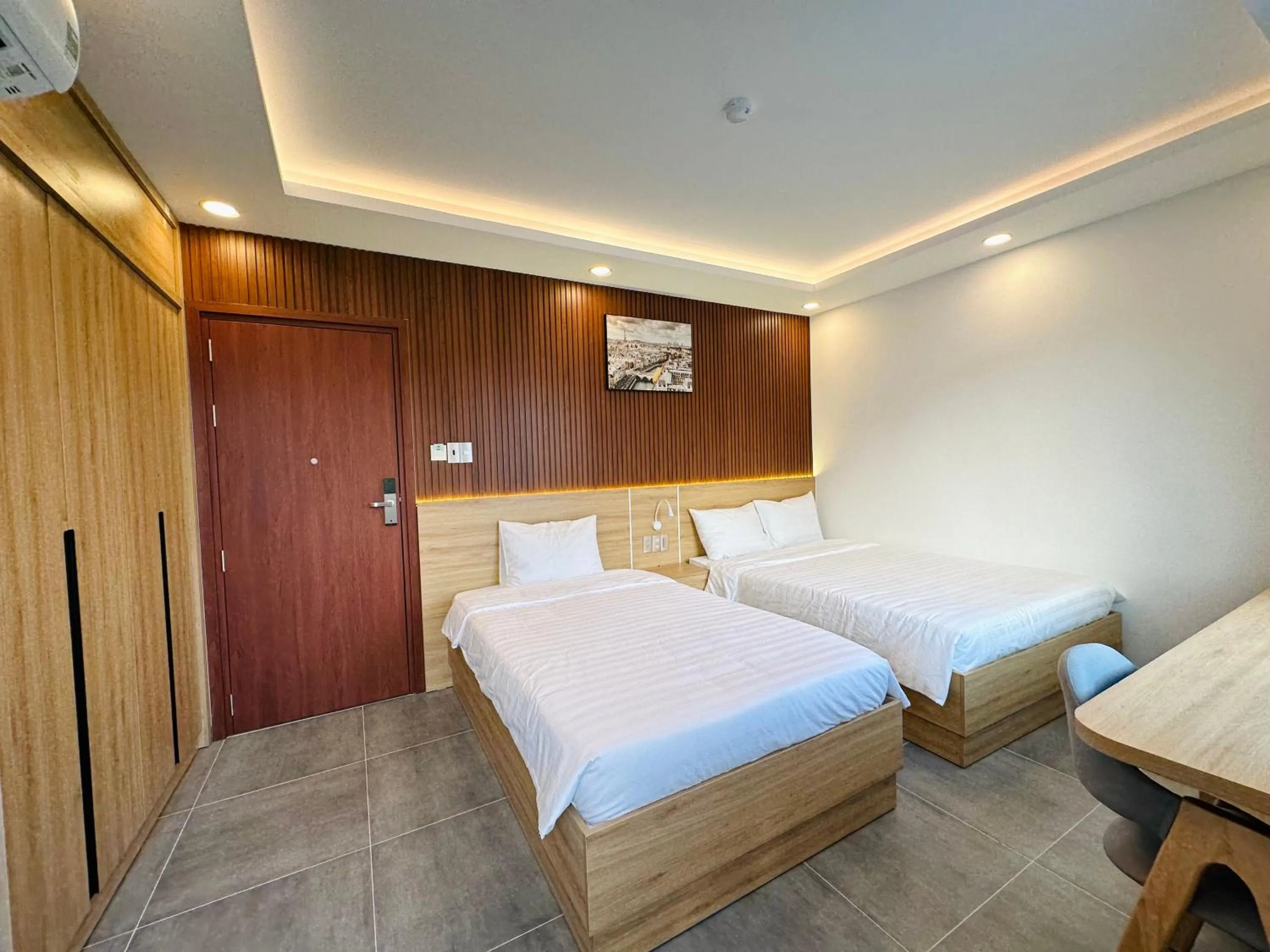 Bed in Ngọc Anh Hotel